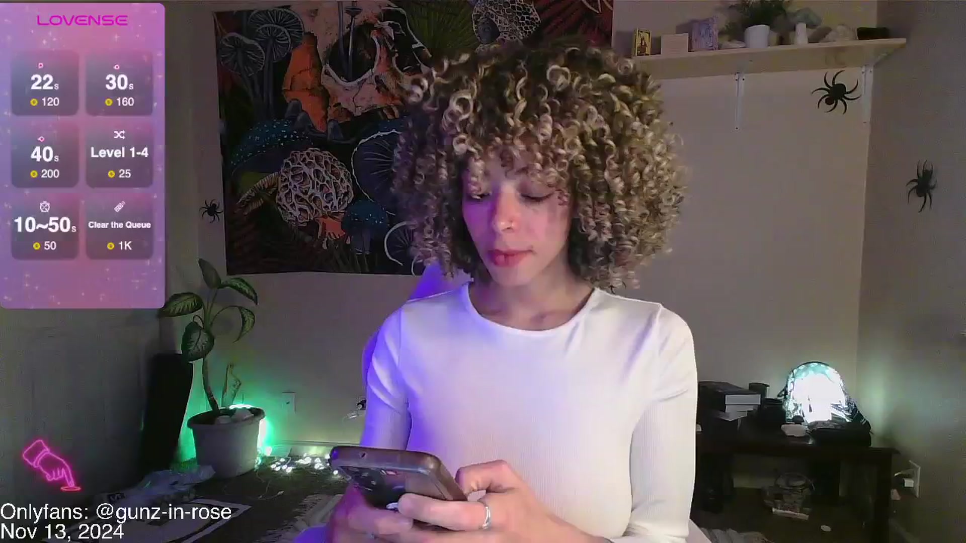 Gallery image thumbnail from kylierose's myfreecams stream on, 11/13/2024, 17:53 image 4 of 20