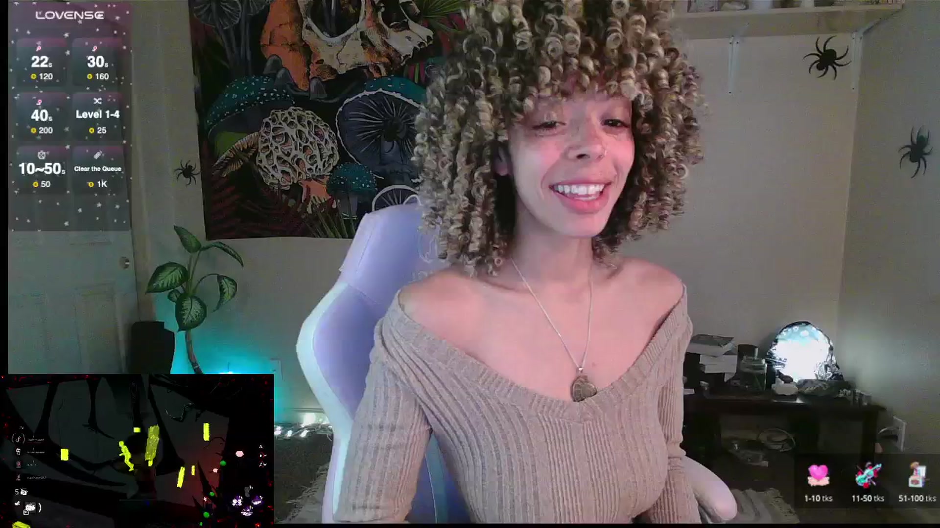 Gallery image thumbnail from kylierose's myfreecams stream on, 12/31/2024, 20:50 image 2 of 20