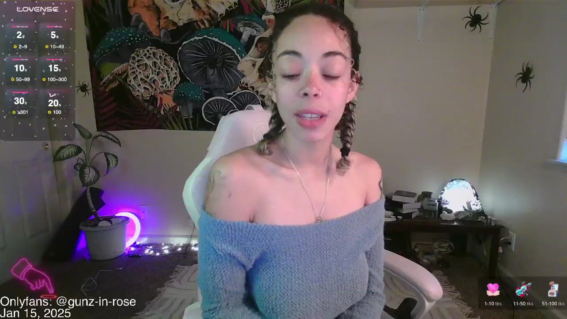 Gallery image thumbnail from kylierose's myfreecams stream on, 01/15/2025, 19:03 image 6 of 20