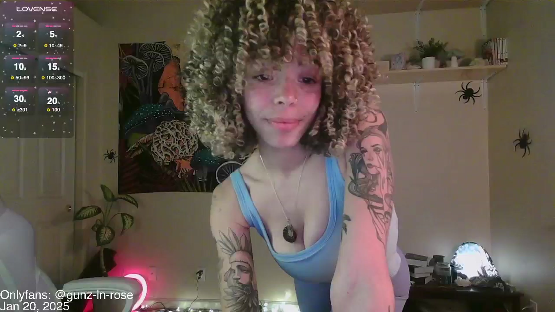 Gallery image thumbnail from kylierose's myfreecams stream on, 01/20/2025, 17:38 image 16 of 20