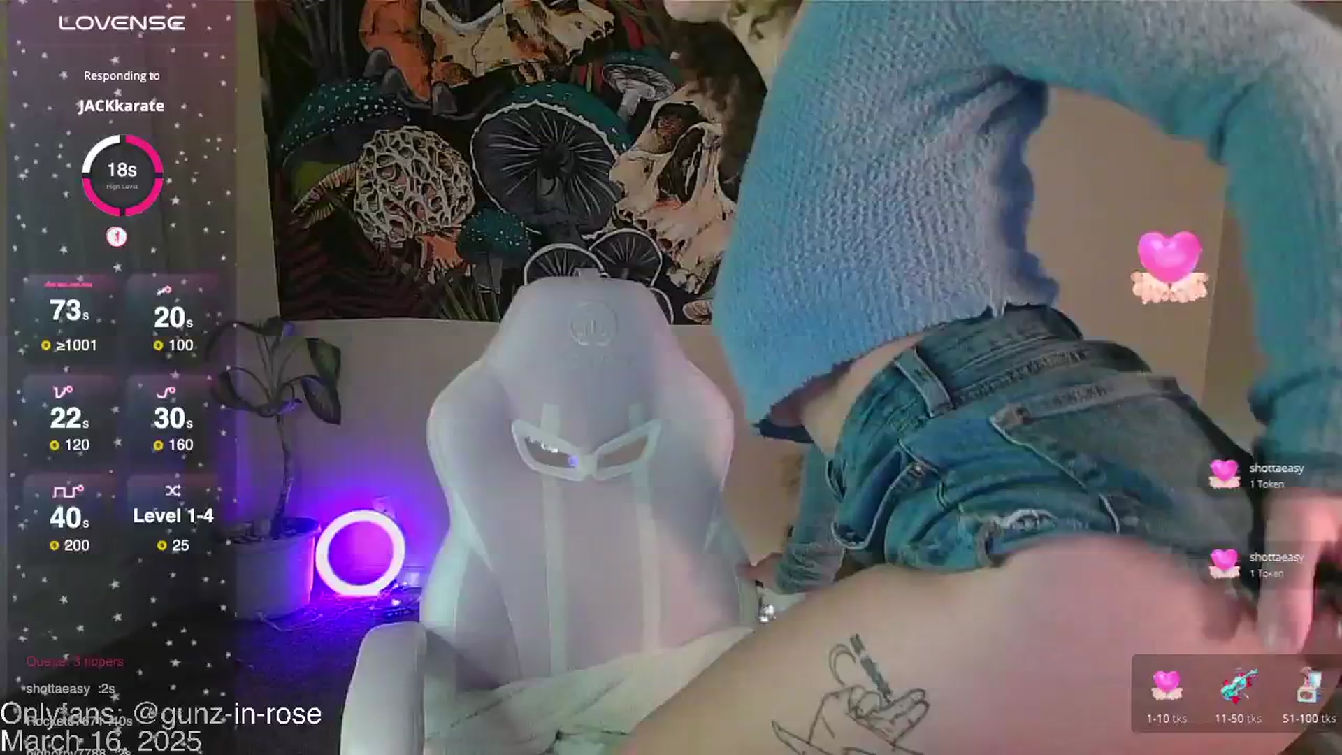 Gallery image thumbnail from kylierose's myfreecams stream on, 03/16/2025, 18:25 image 2 of 20
