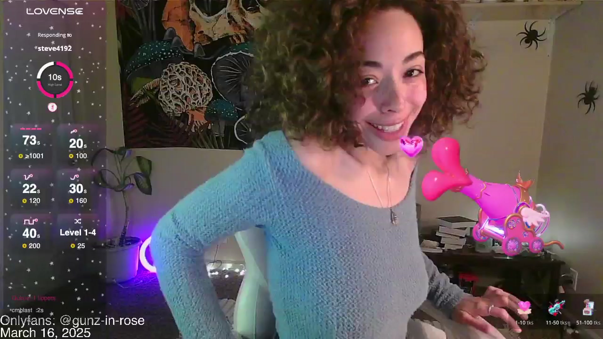 Gallery image thumbnail from kylierose's myfreecams stream on, 03/16/2025, 18:25 image 5 of 20
