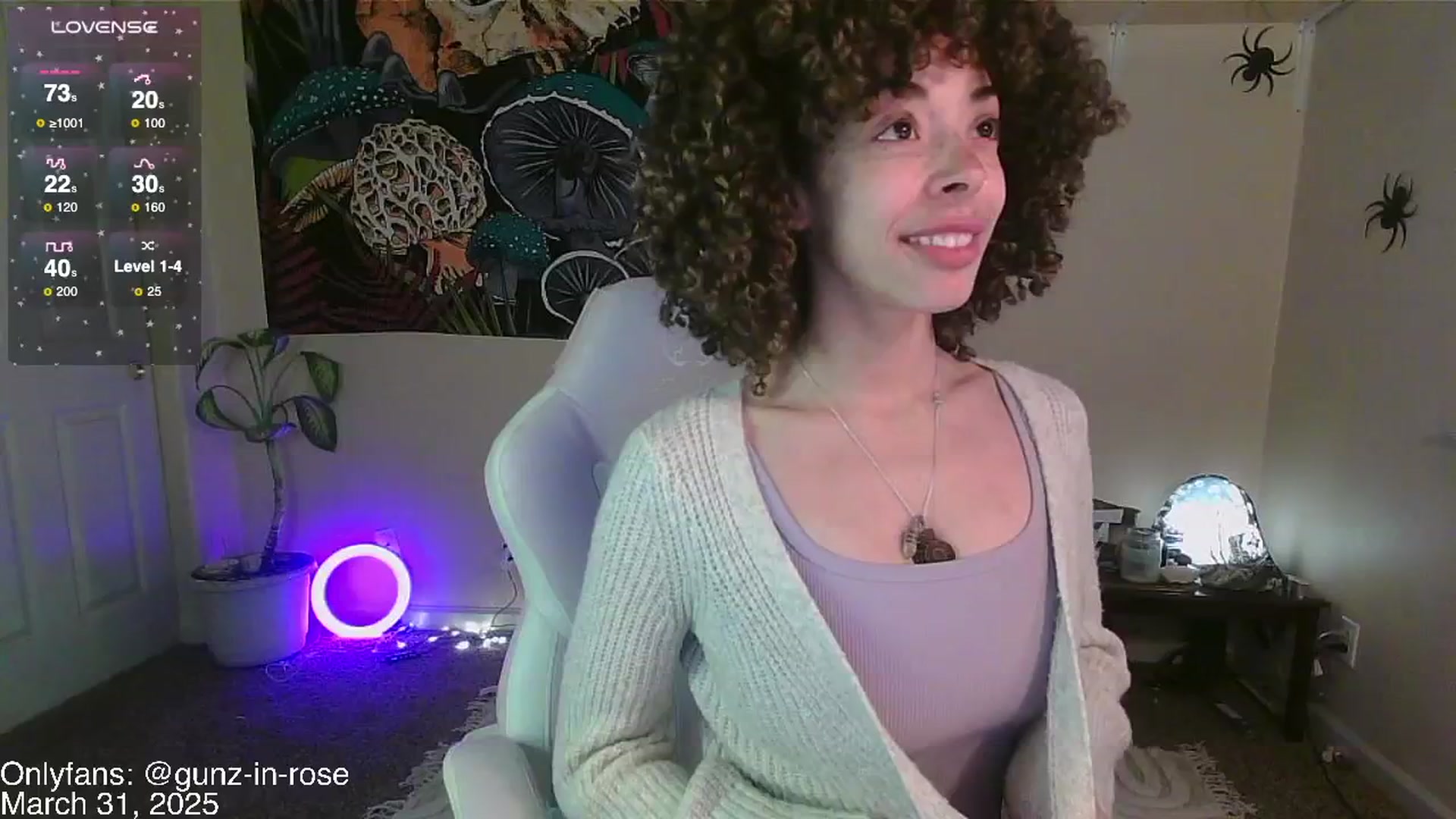 Gallery image thumbnail from kylierose's myfreecams stream on, 03/31/2025, 17:26 image 1 of 20