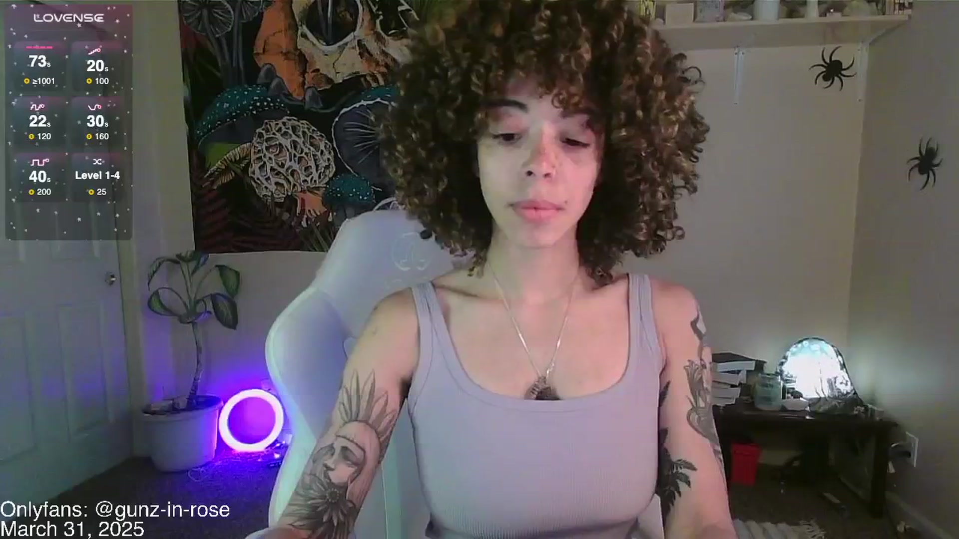Gallery image thumbnail from kylierose's myfreecams stream on, 03/31/2025, 17:26 image 14 of 20