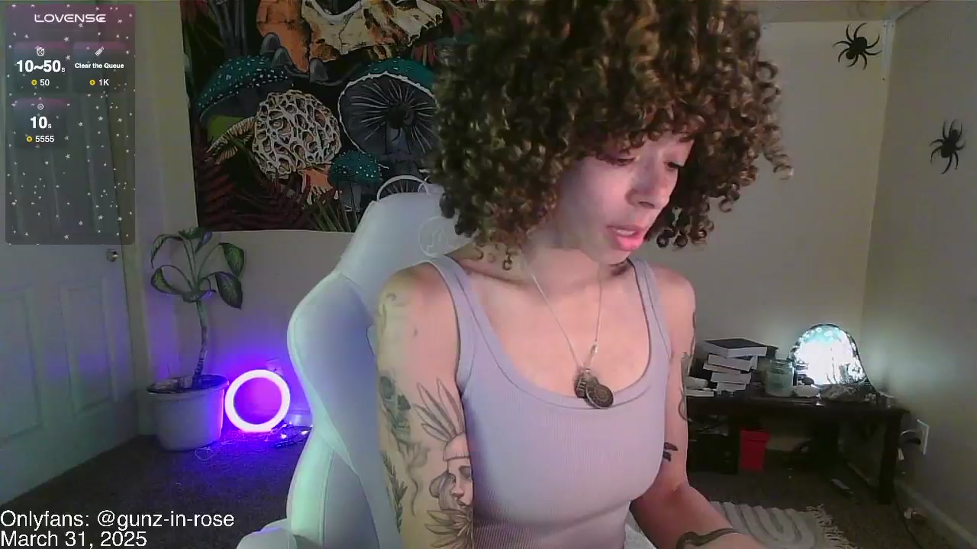 Gallery image thumbnail from kylierose's myfreecams stream on, 03/31/2025, 17:47 image 1 of 20