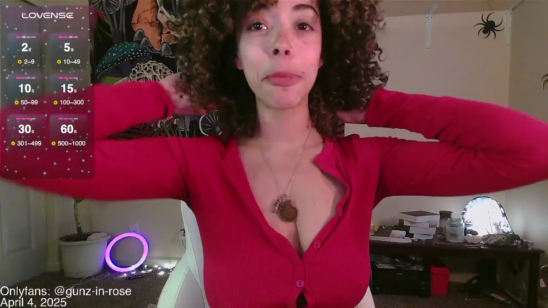 Gallery image thumbnail from kylierose's myfreecams stream on, 04/04/2025, 18:55 image 13 of 20