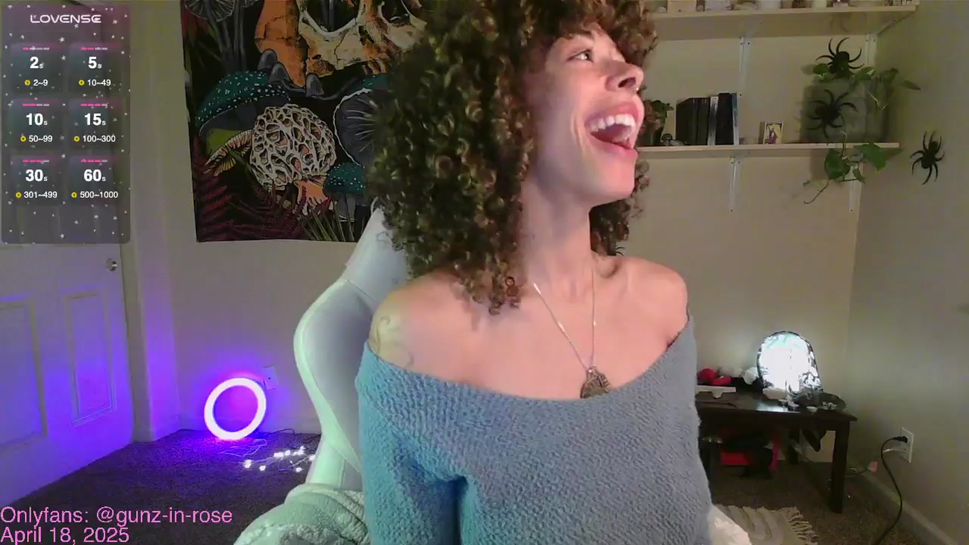 Gallery image thumbnail from kylierose's myfreecams stream on, 04/18/2025, 17:38 image 1 of 20