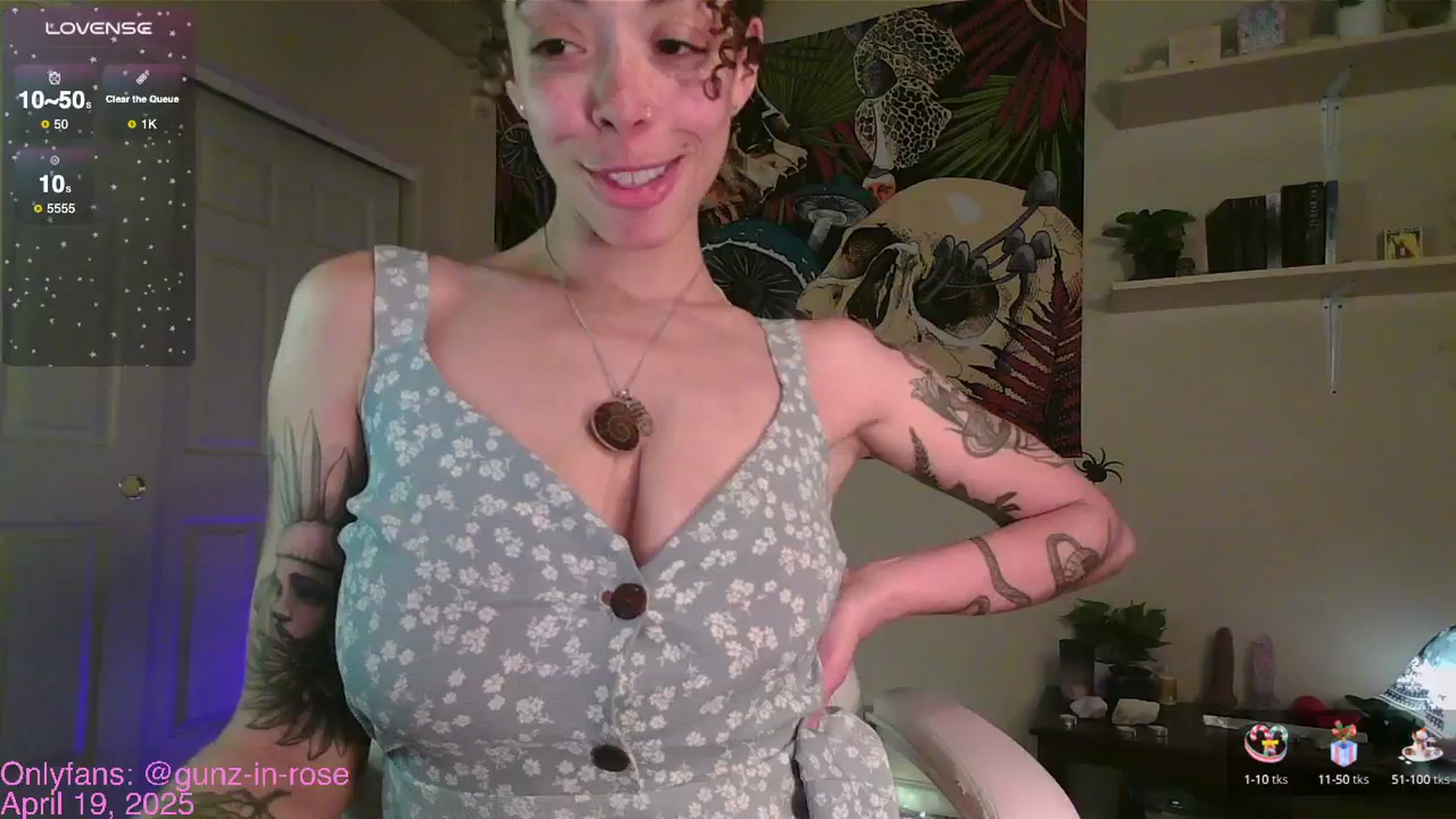 Gallery image thumbnail from kylierose's myfreecams stream on, 04/20/2025, 03:21 image 7 of 20