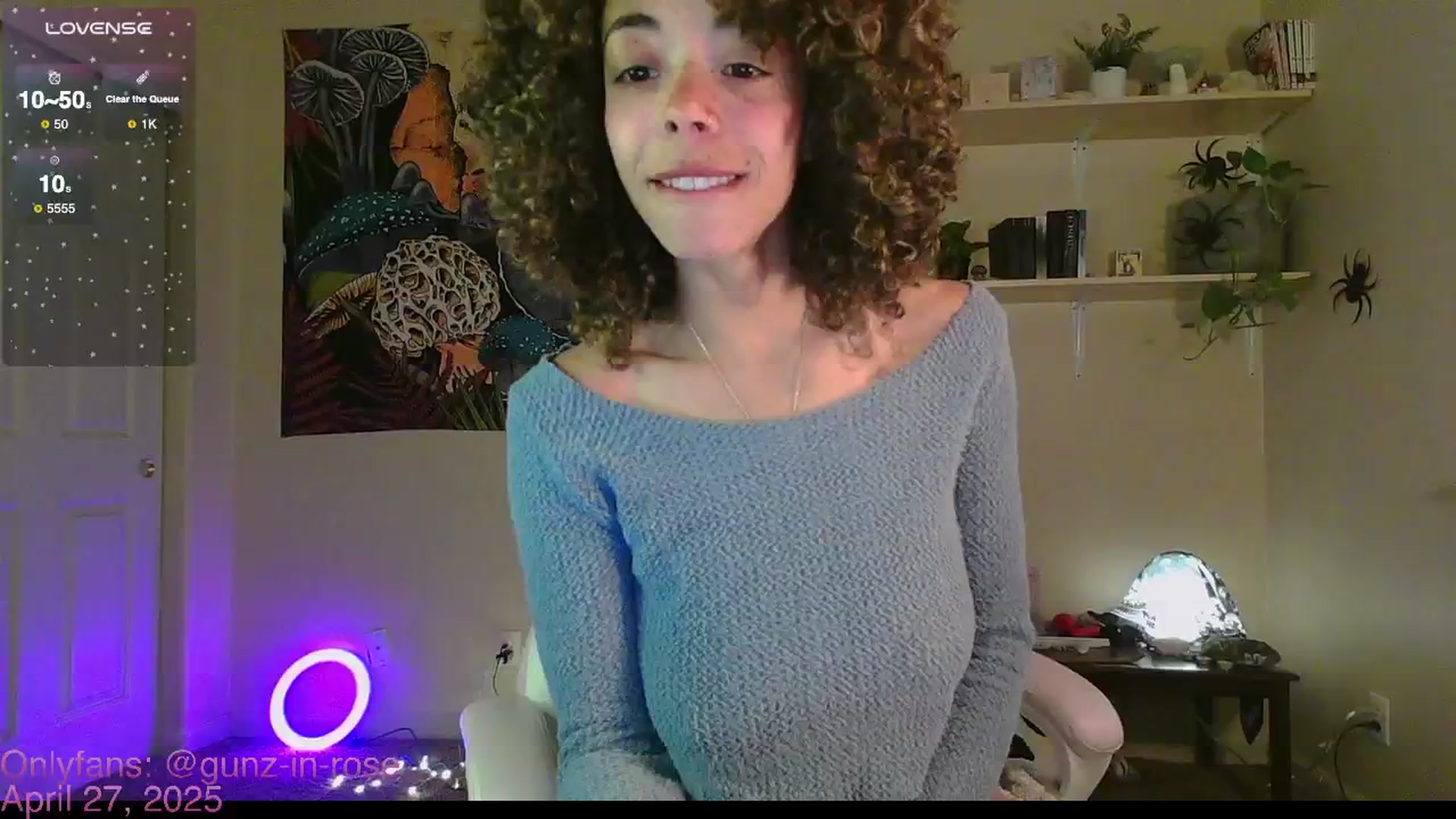 Gallery image thumbnail from kylierose's myfreecams stream on, 04/27/2025, 17:36 image 3 of 20