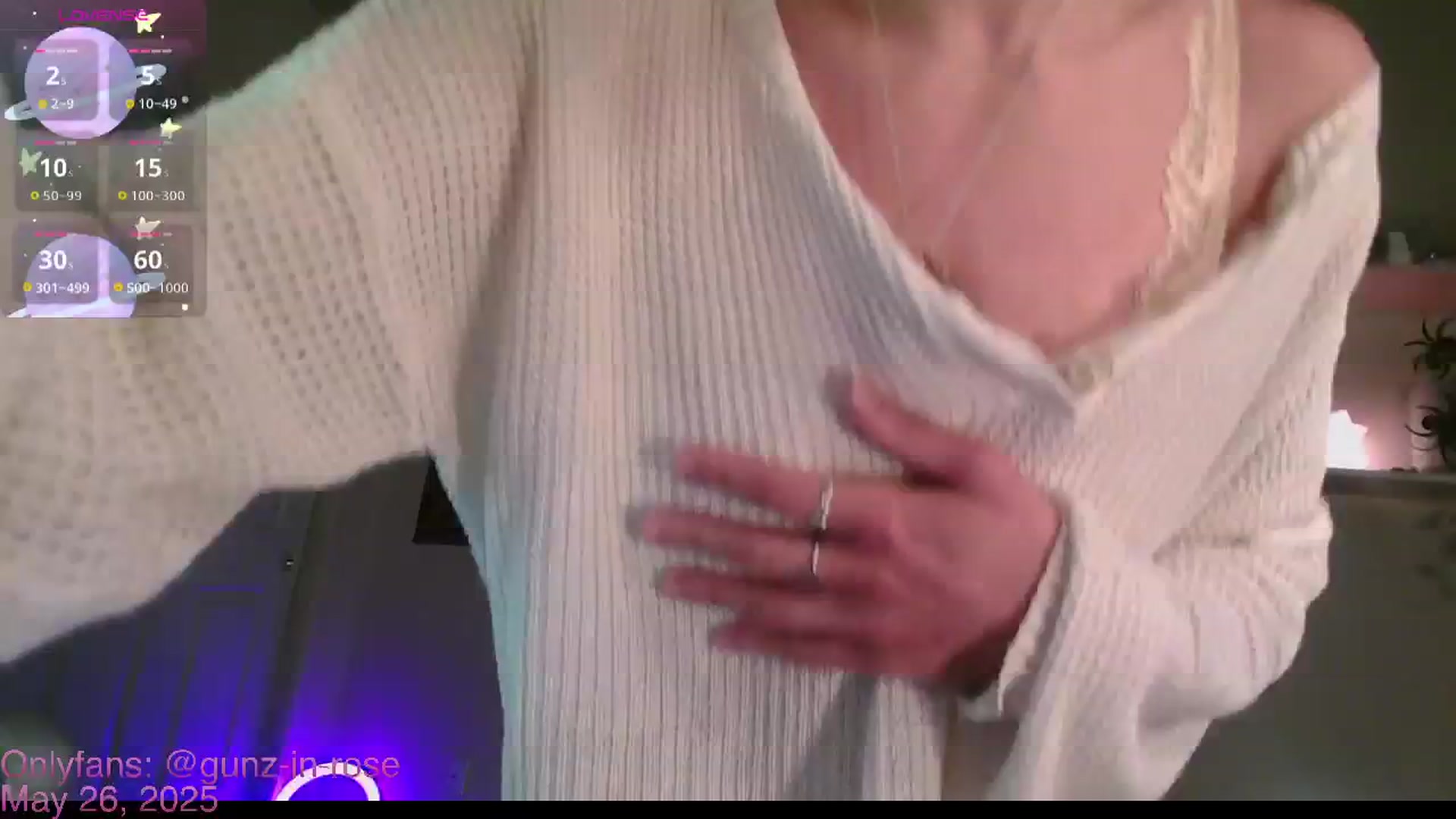 Gallery image thumbnail from kylierose's myfreecams stream on, 05/26/2025, 16:49 image 3 of 20