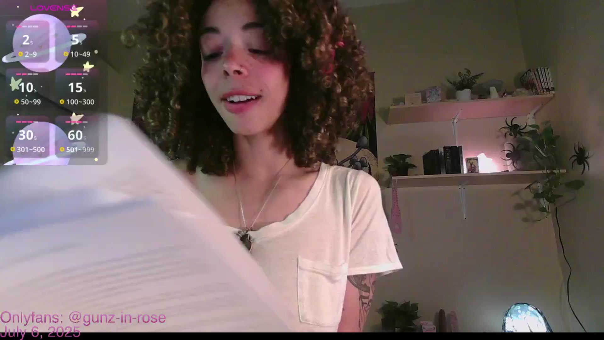 Gallery image thumbnail from kylierose's myfreecams stream on, 07/06/2025, 16:52 image 7 of 20