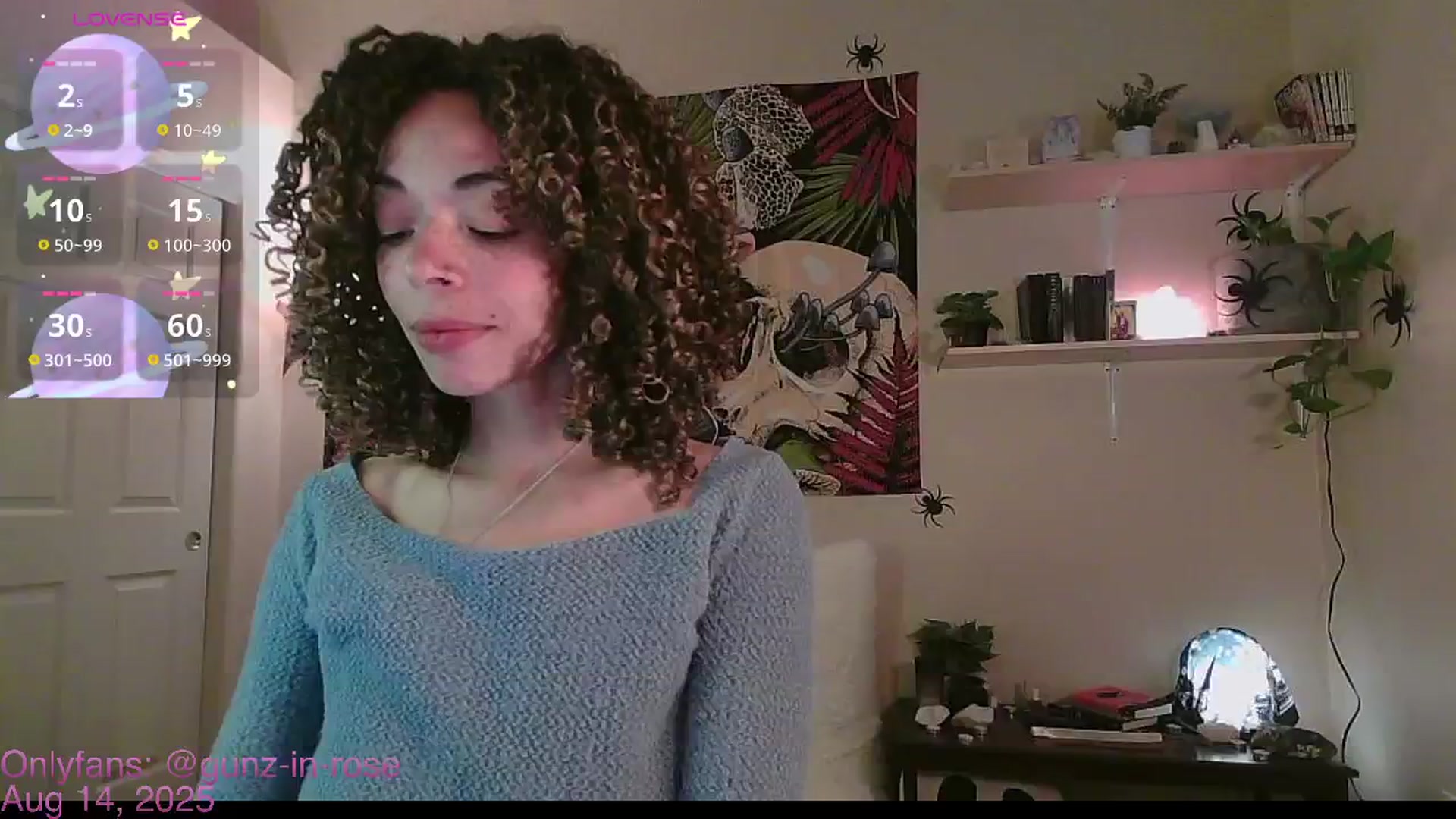 Gallery image thumbnail from kylierose's myfreecams stream on, 08/14/2025, 16:43 image 2 of 20