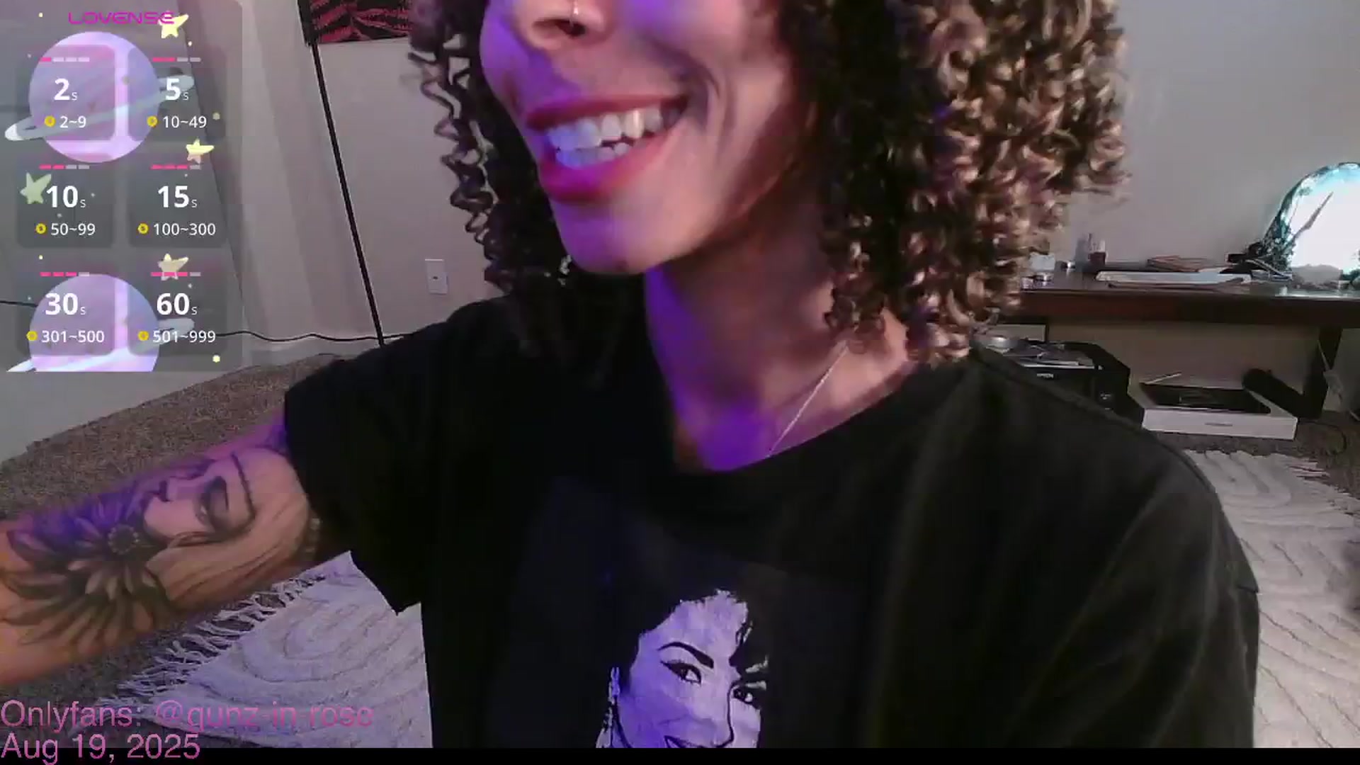 Gallery image thumbnail from kylierose's myfreecams stream on, 08/20/2025, 01:55 image 9 of 20