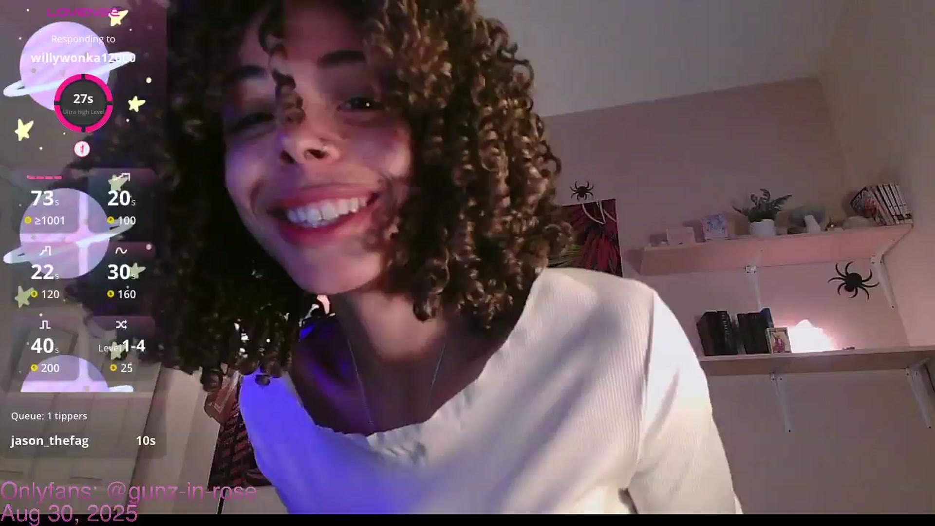 Gallery image thumbnail from kylierose's myfreecams stream on, 08/30/2025, 15:48 image 6 of 20