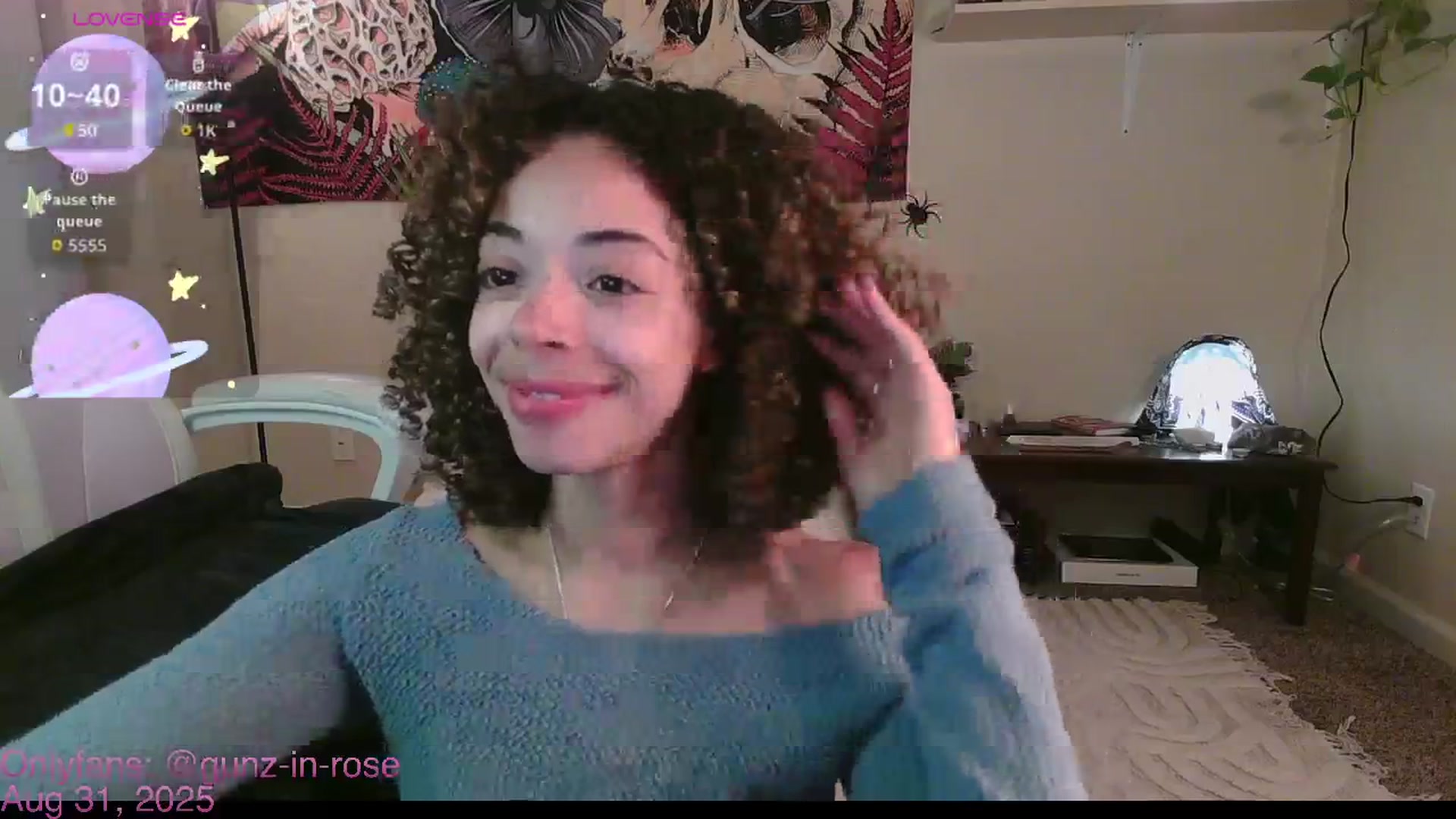 Gallery image thumbnail from kylierose's myfreecams stream on, 08/31/2025, 17:04 image 9 of 20