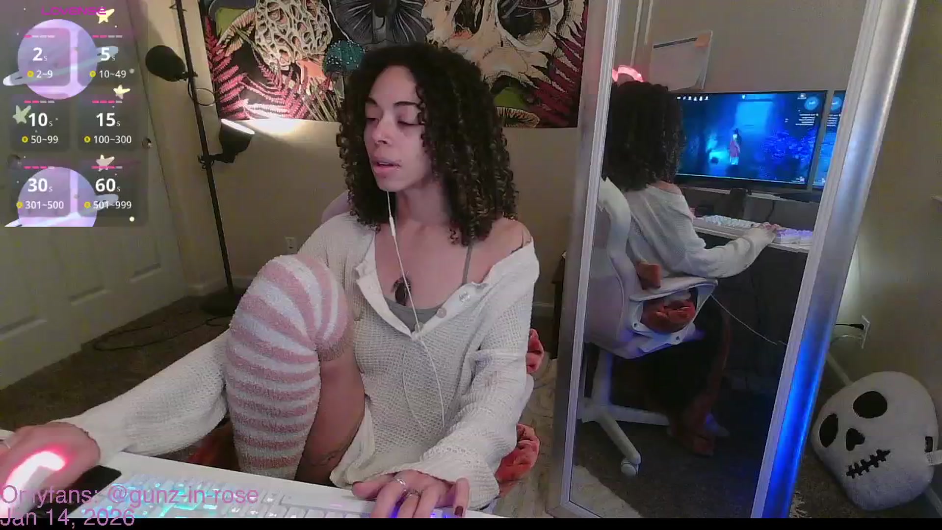 Gallery image thumbnail from kylierose's myfreecams stream on, 01/15/2026, 24:46 image 1 of 20