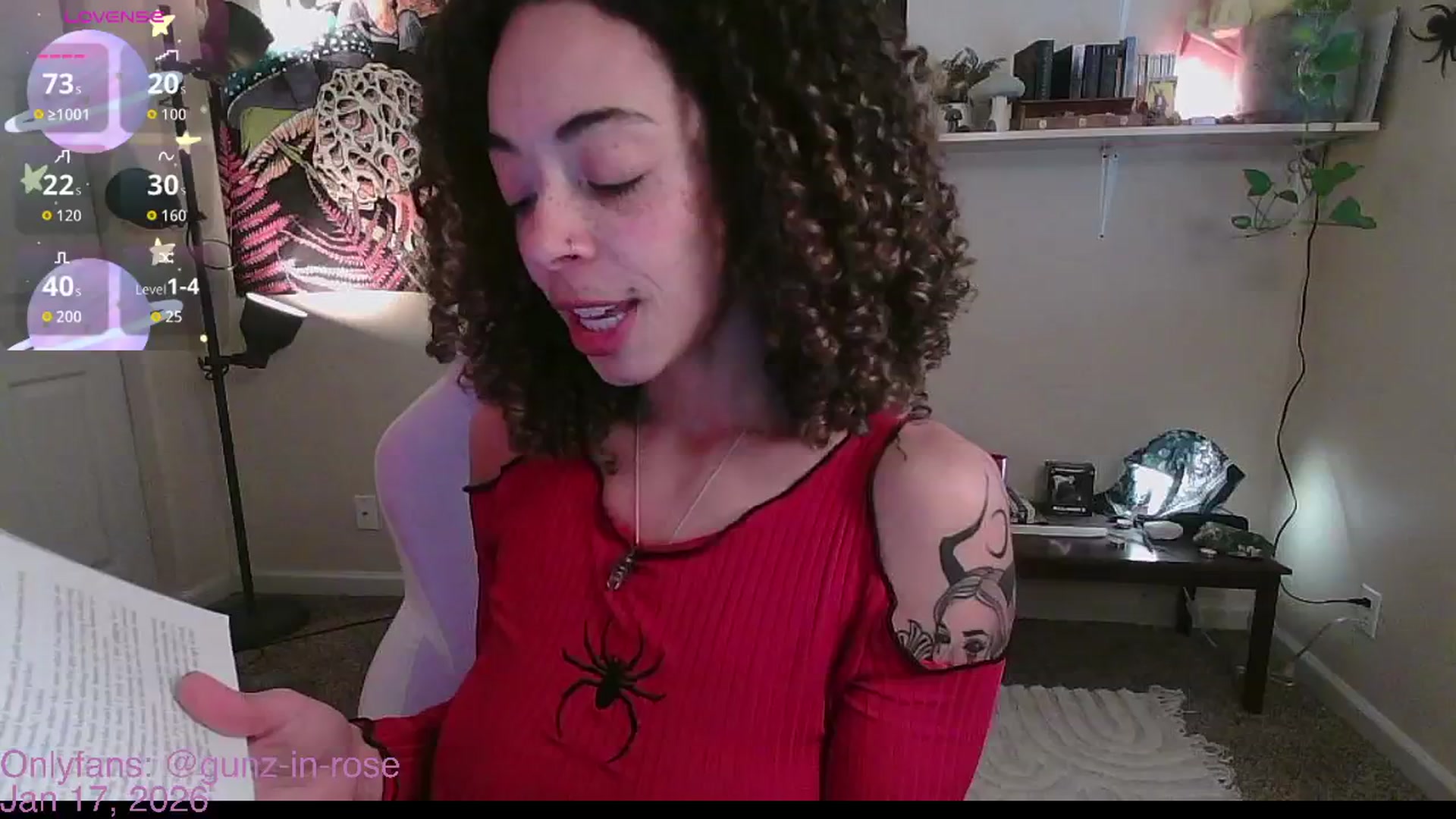 Gallery image thumbnail from kylierose's myfreecams stream on, 01/17/2026, 19:10 image 14 of 20