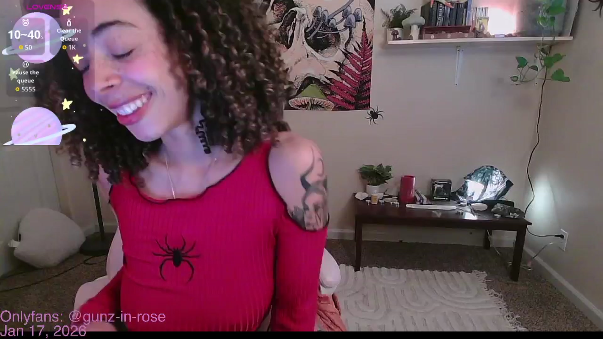 Gallery image thumbnail from kylierose's myfreecams stream on, 01/17/2026, 19:10 image 9 of 20