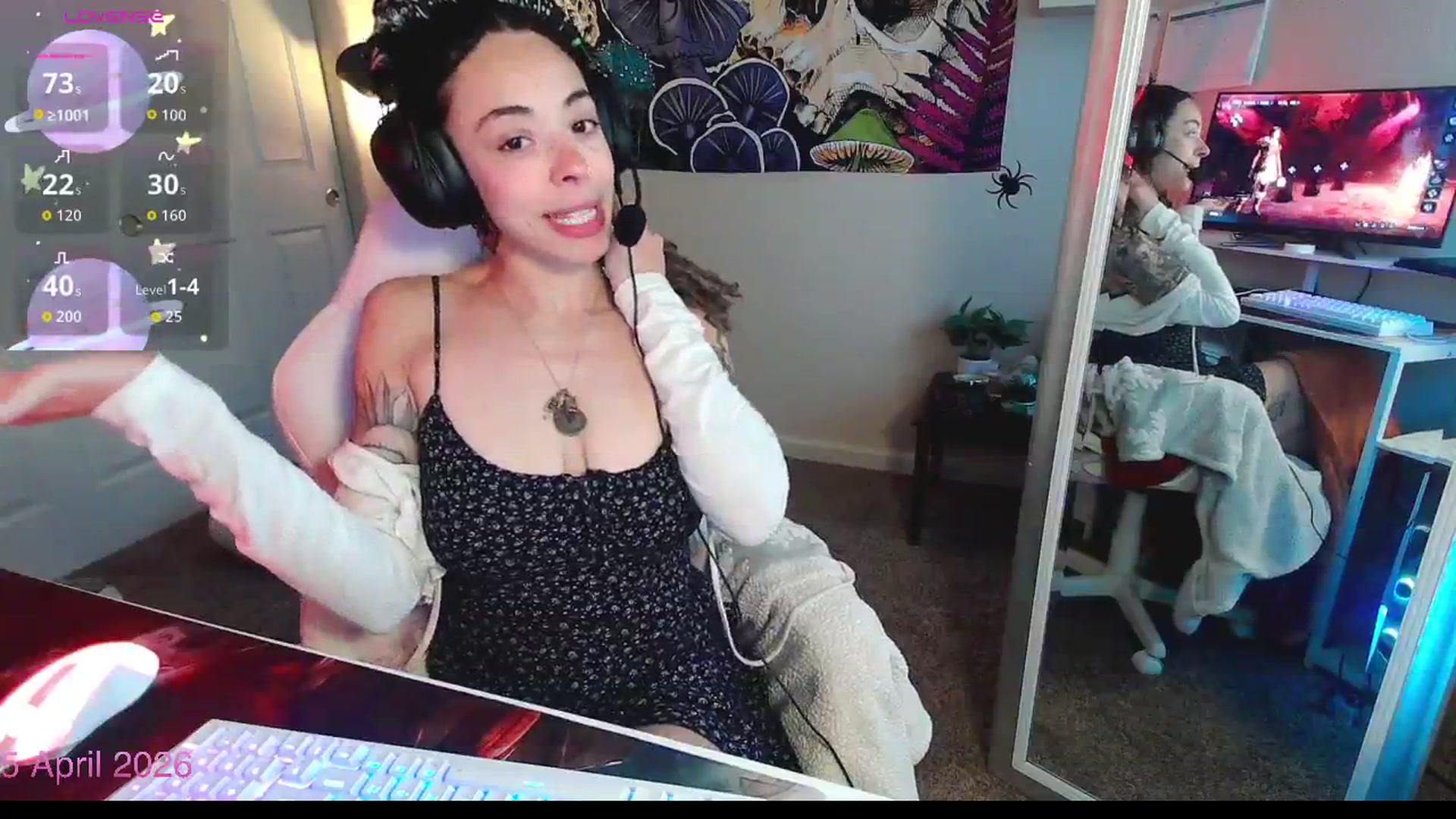 Gallery image thumbnail from kylierose's myfreecams stream on, 04/05/2026, 17:14 image 5 of 20