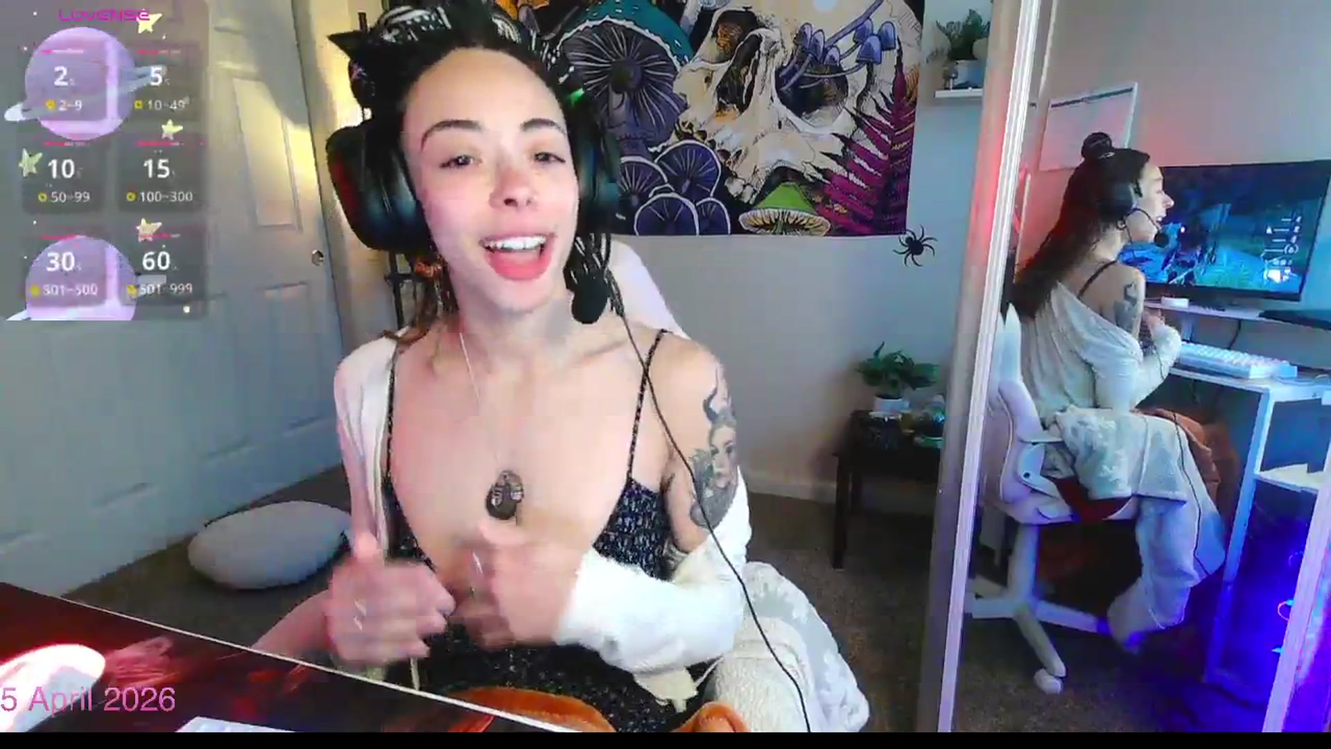 Gallery image thumbnail from kylierose's myfreecams stream on, 04/05/2026, 17:14 image 2 of 20