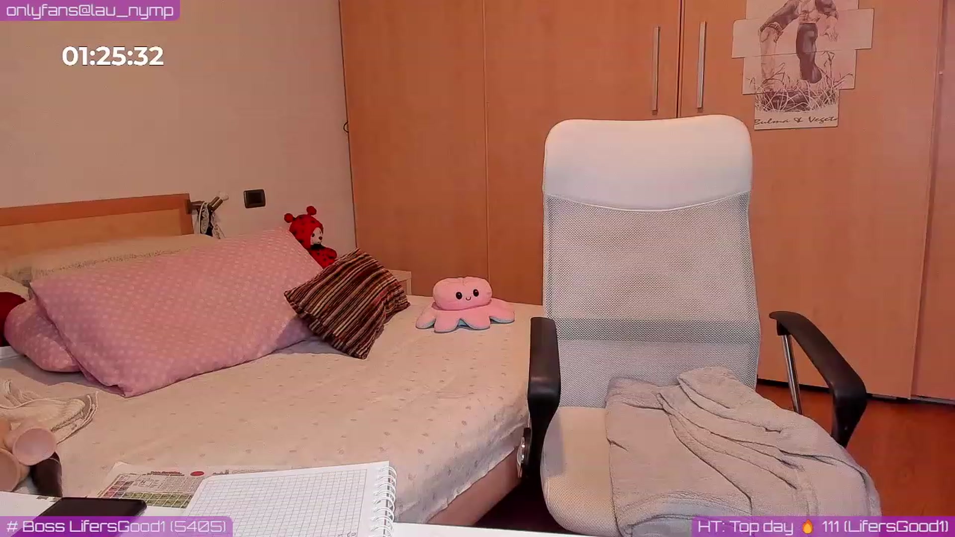 Gallery image thumbnail from lau_nymp's myfreecams stream on, 11/29/2022, 16:09 image 4 of 20