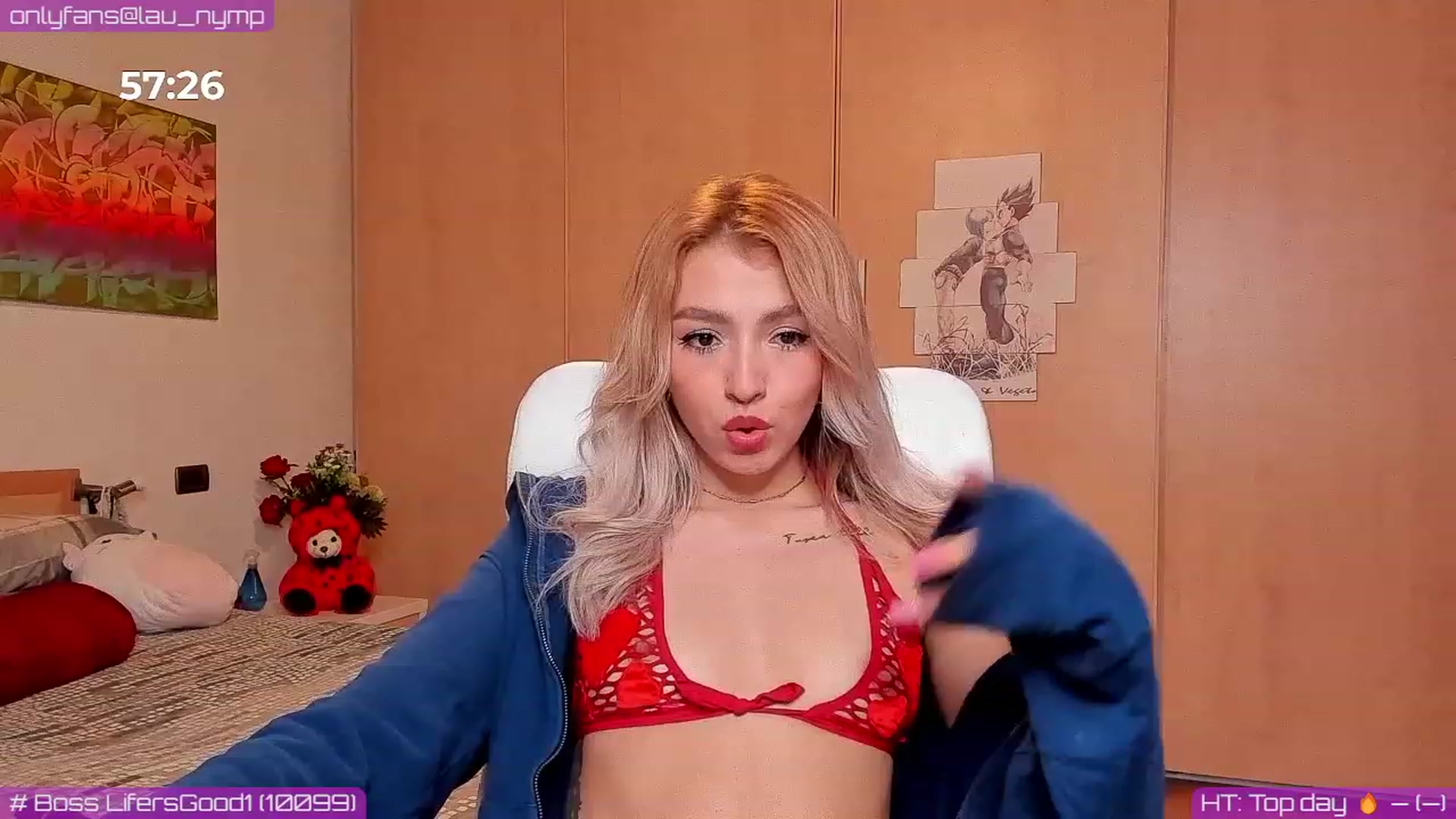 Gallery image thumbnail from lau_nymp's myfreecams stream on, 04/27/2023, 15:20 image 15 of 20