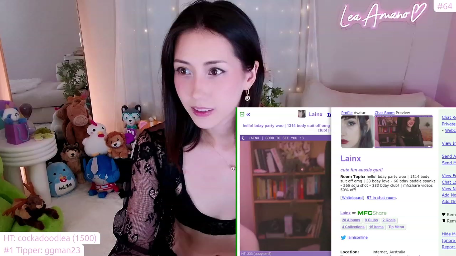 Gallery image thumbnail from lea_amano's myfreecams stream on, 11/19/2023, 04:50 image 20 of 20