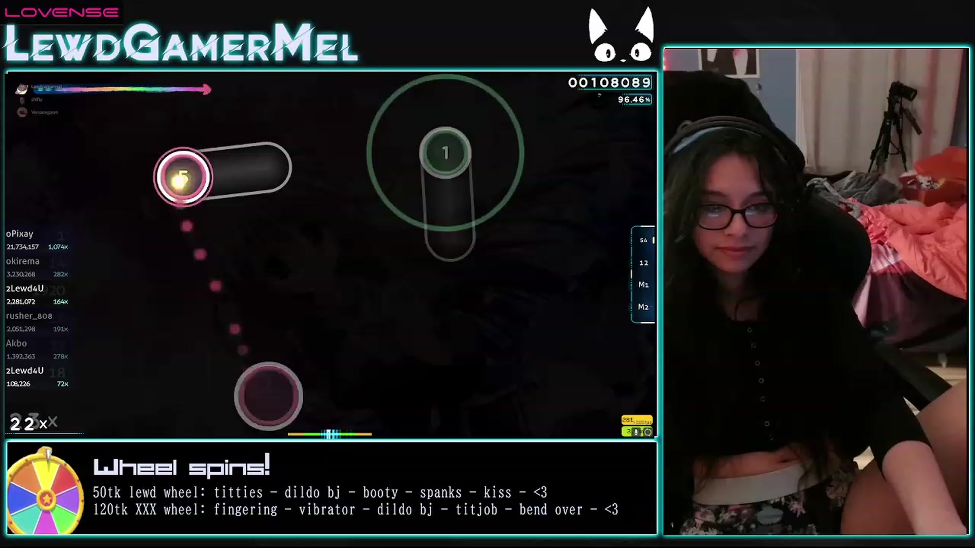 Gallery image thumbnail from lewdgamermel's myfreecams stream on, 11/17/2022, 09:20 image 7 of 20