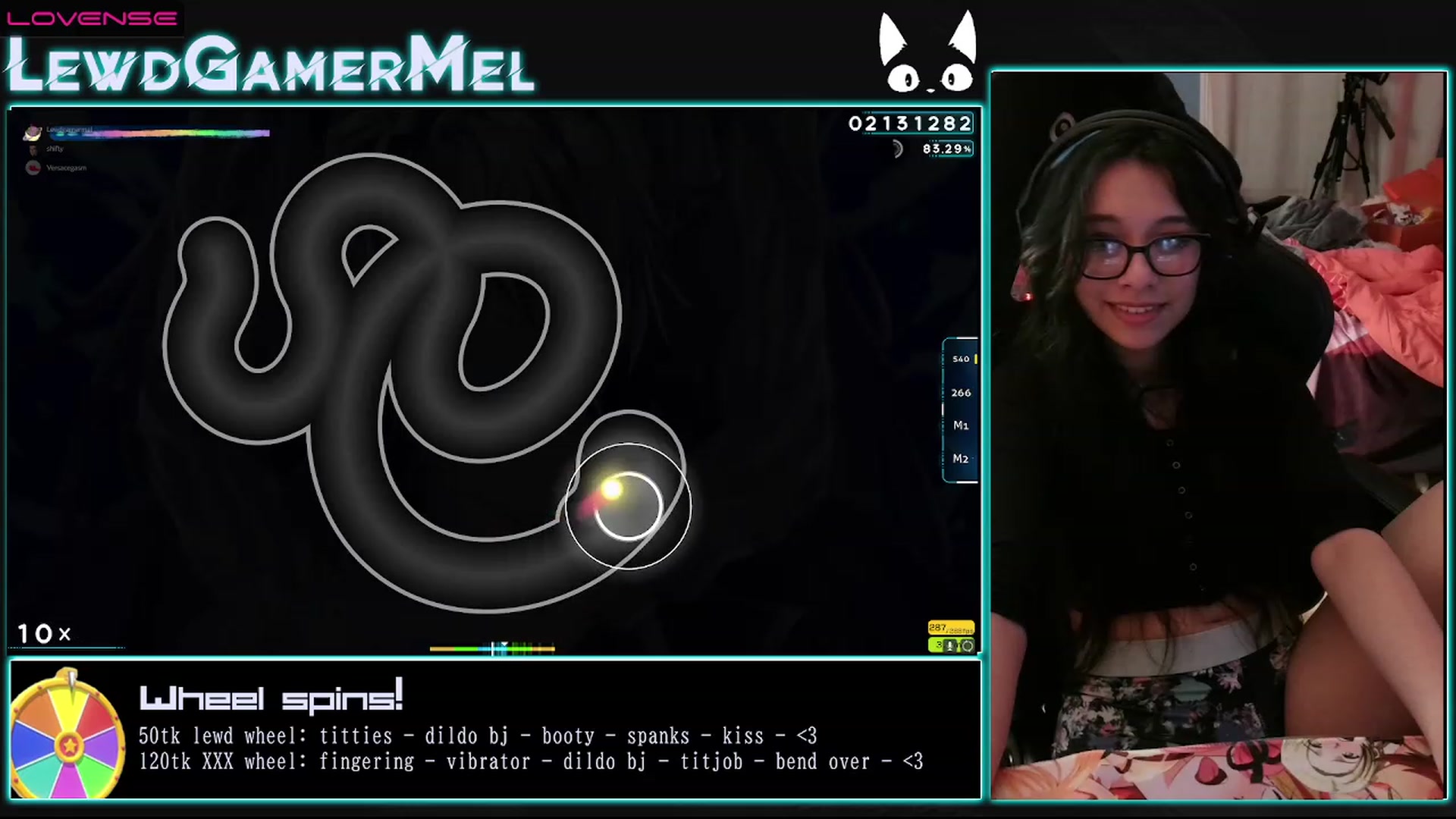 Gallery image thumbnail from lewdgamermel's myfreecams stream on, 11/17/2022, 09:20 image 13 of 20
