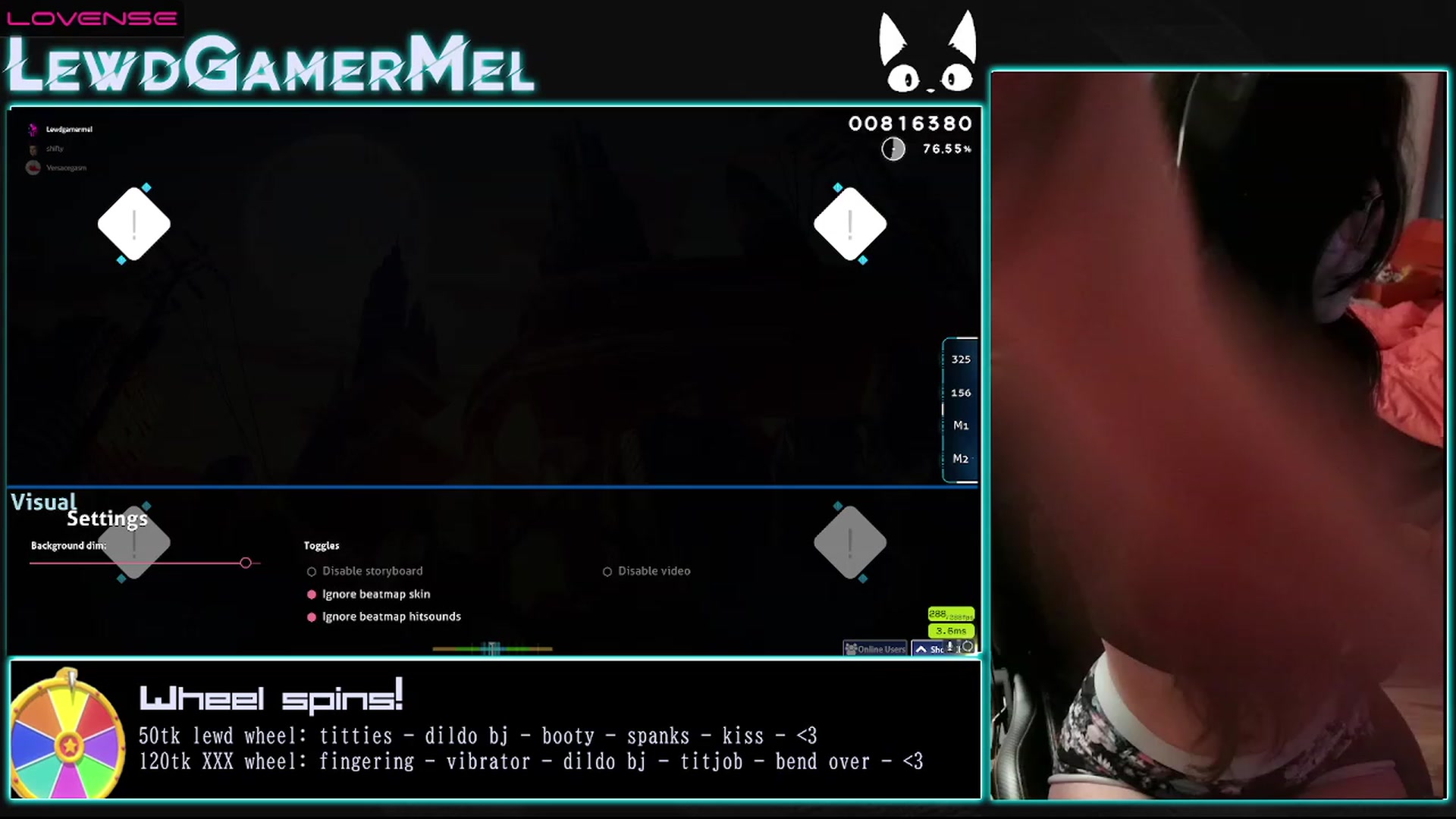 Gallery image thumbnail from lewdgamermel's myfreecams stream on, 11/17/2022, 09:20 image 6 of 20