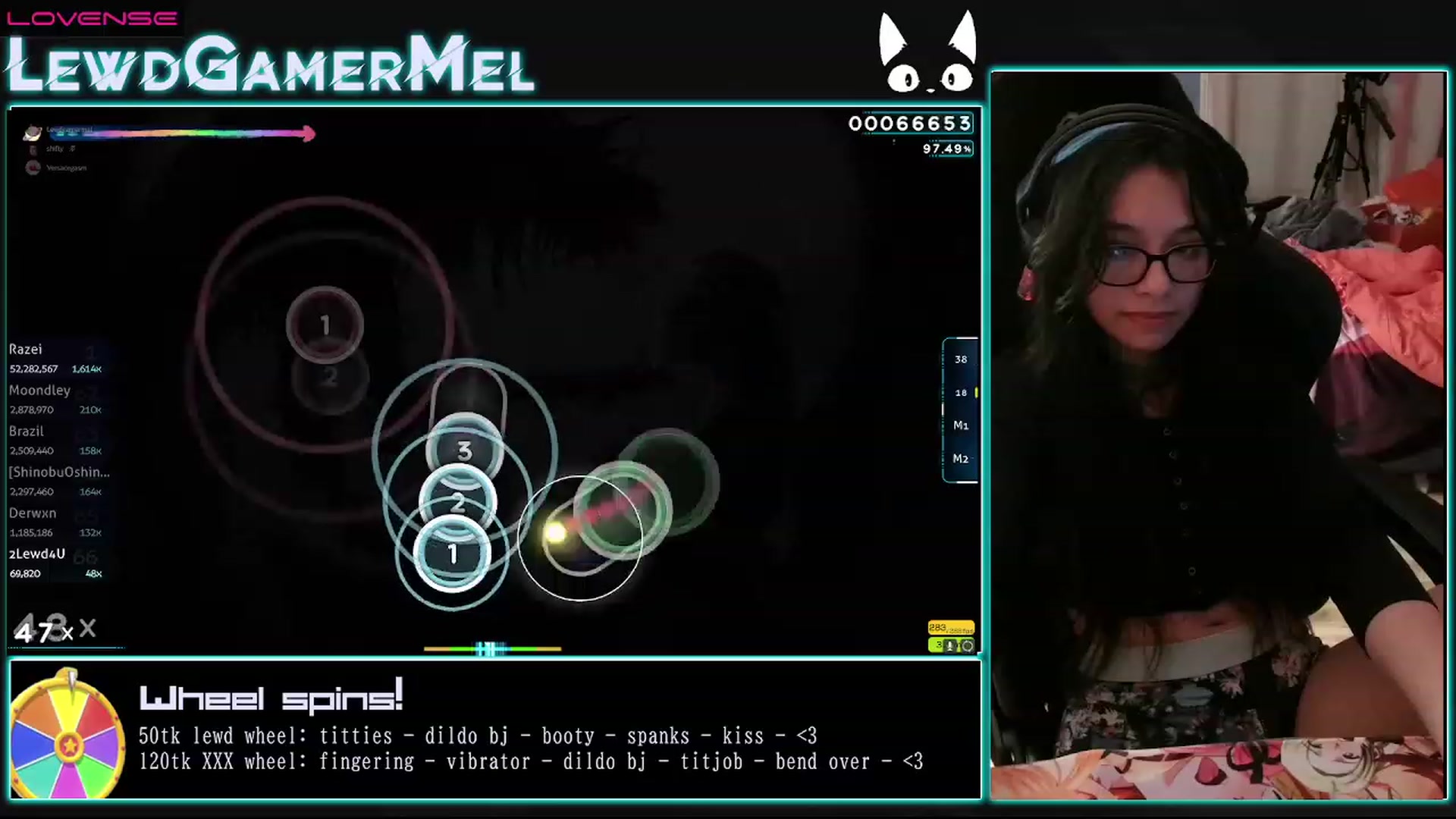 Gallery image thumbnail from lewdgamermel's myfreecams stream on, 11/17/2022, 09:20 image 9 of 20
