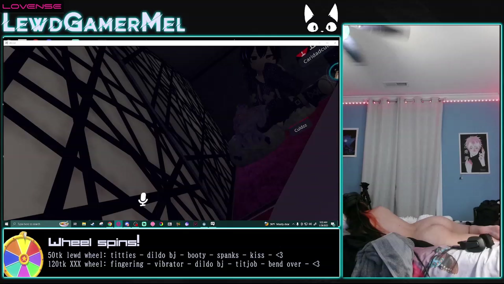Gallery image thumbnail from lewdgamermel's myfreecams stream on, 01/29/2023, 10:38 image 17 of 20