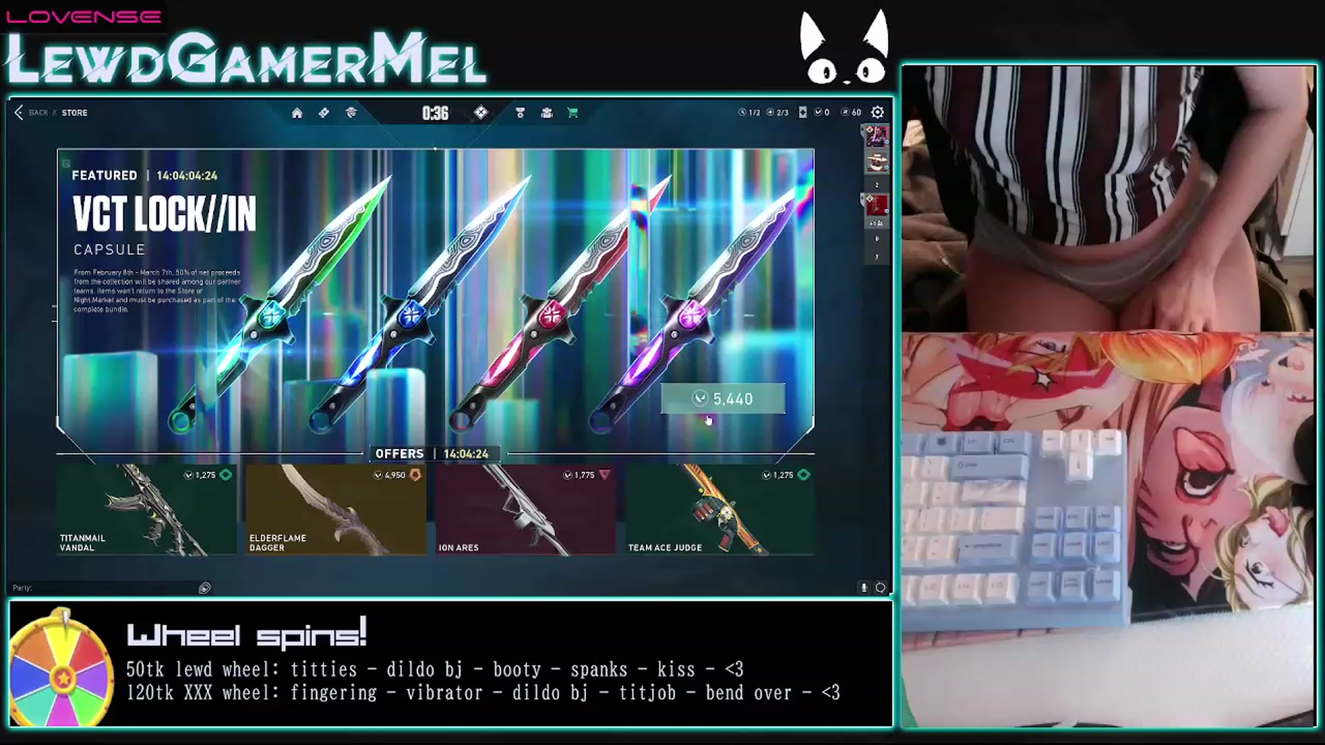 Gallery image thumbnail from lewdgamermel's myfreecams stream on, 02/21/2023, 11:56 image 9 of 20