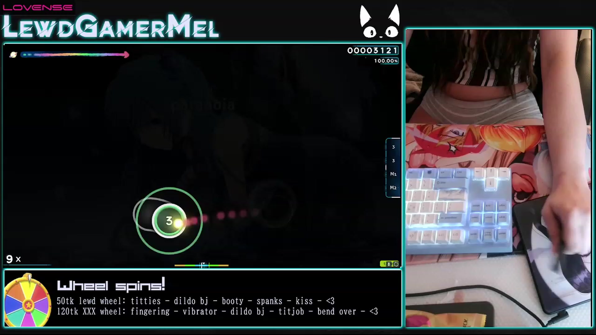 Gallery image thumbnail from lewdgamermel's myfreecams stream on, 02/21/2023, 11:56 image 2 of 20