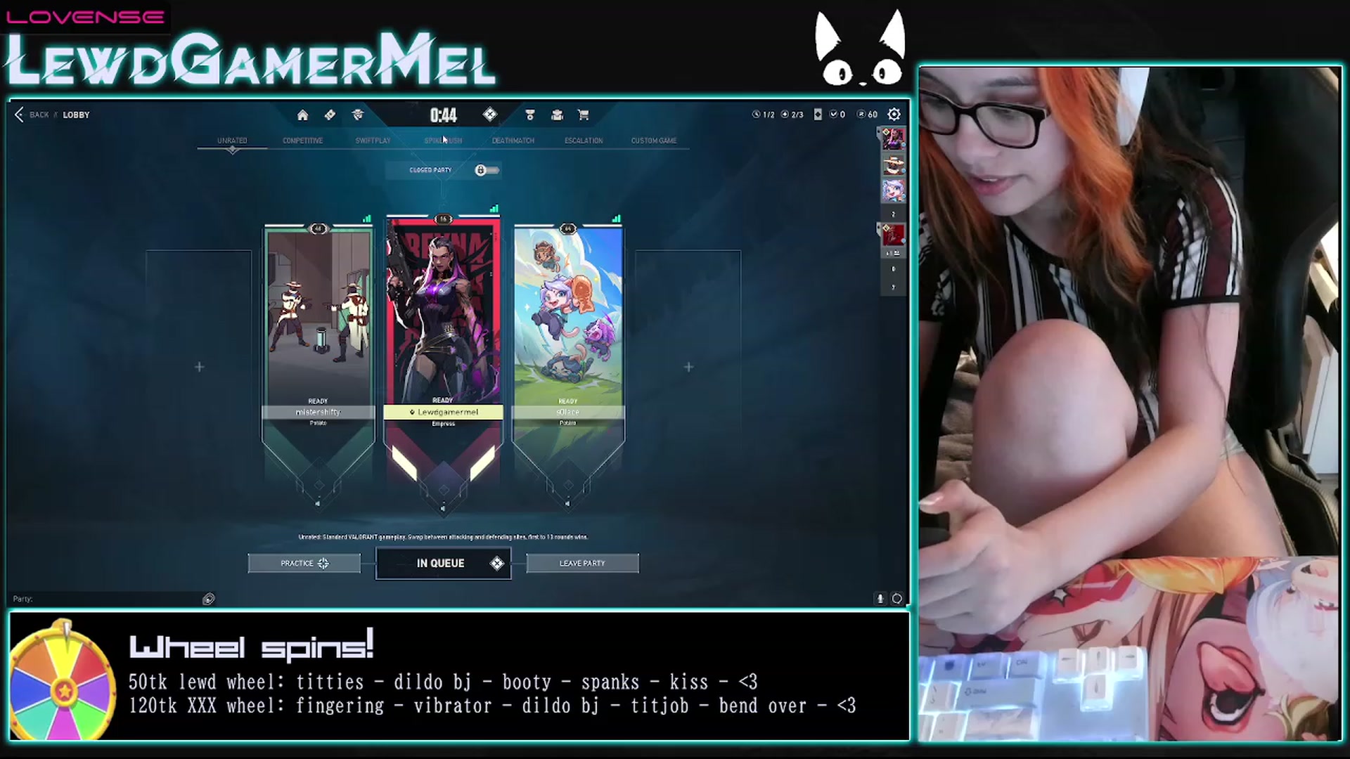 Gallery image thumbnail from lewdgamermel's myfreecams stream on, 02/21/2023, 11:56 image 14 of 20