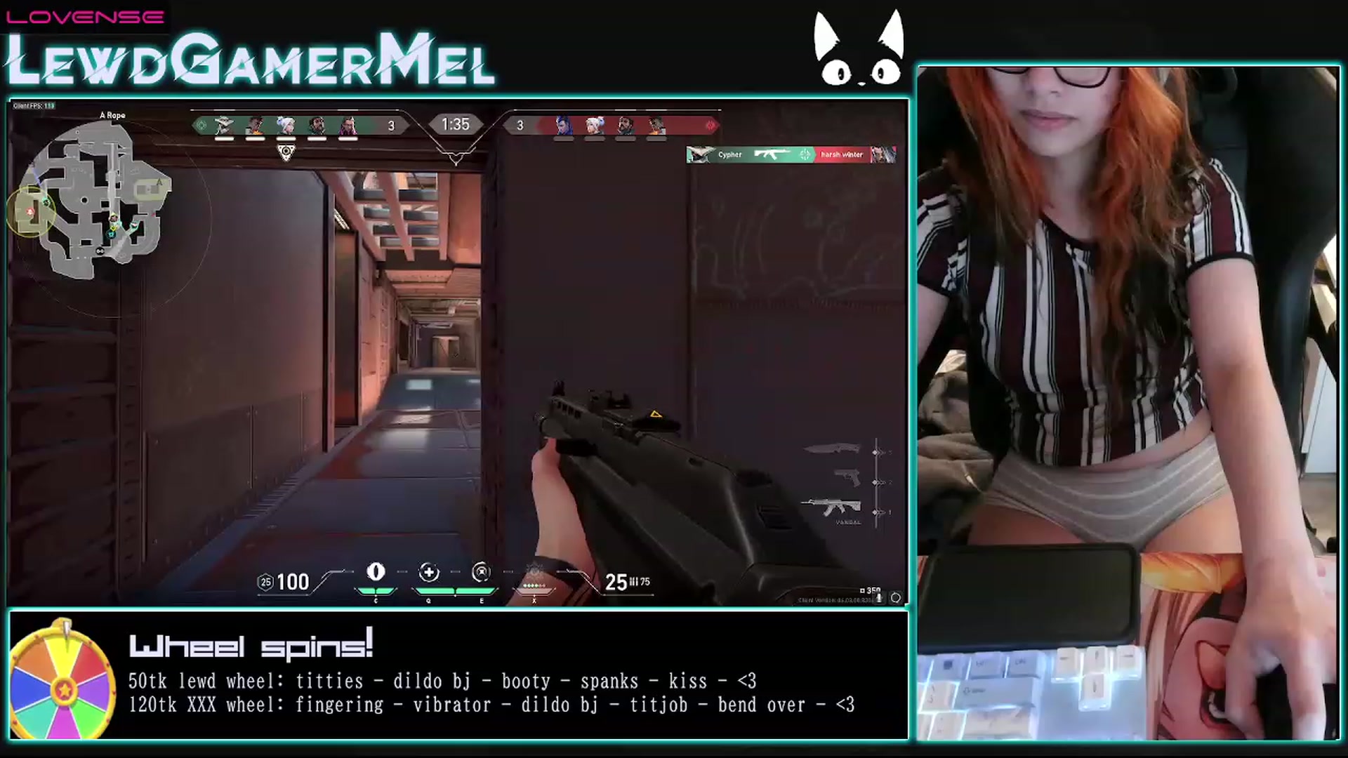 Gallery image thumbnail from lewdgamermel's myfreecams stream on, 02/21/2023, 11:56 image 18 of 20