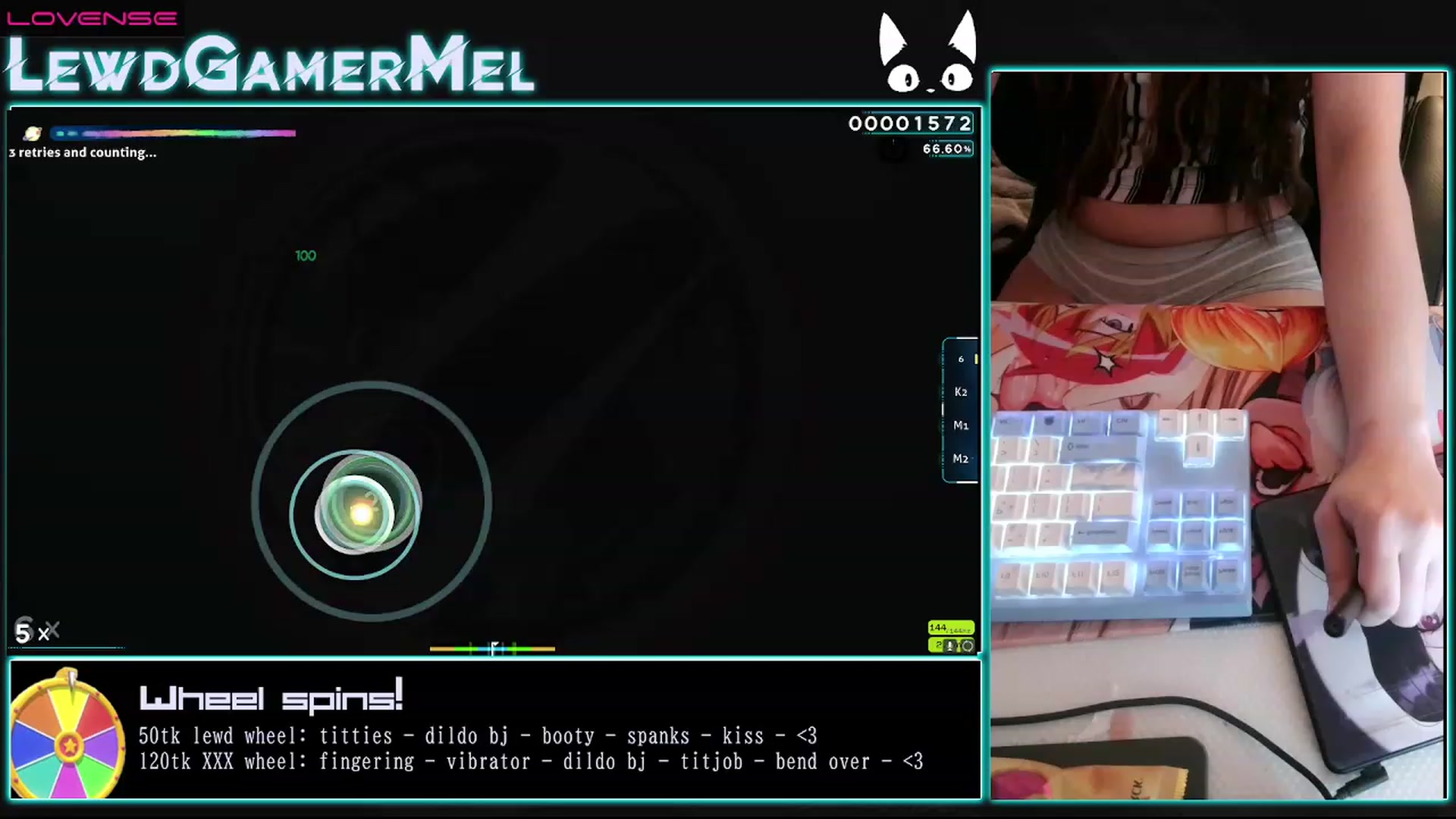 Gallery image thumbnail from lewdgamermel's myfreecams stream on, 02/21/2023, 11:56 image 3 of 20