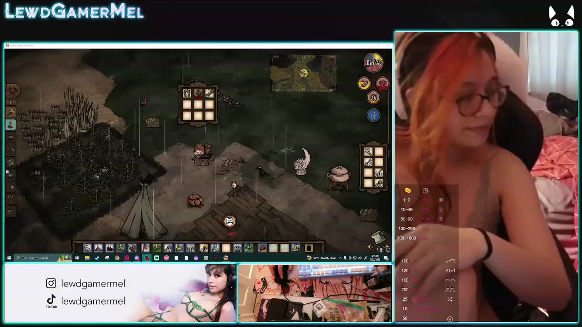 Gallery image thumbnail from lewdgamermel's myfreecams stream on, 02/22/2023, 12:54 image 13 of 20