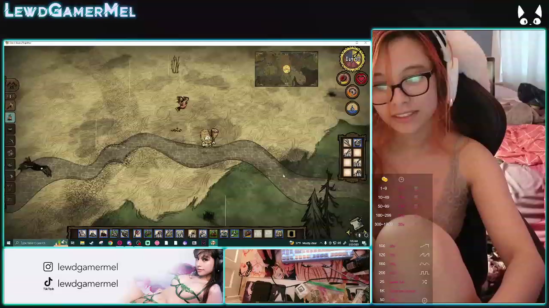 Gallery image thumbnail from lewdgamermel's myfreecams stream on, 02/22/2023, 12:54 image 14 of 20