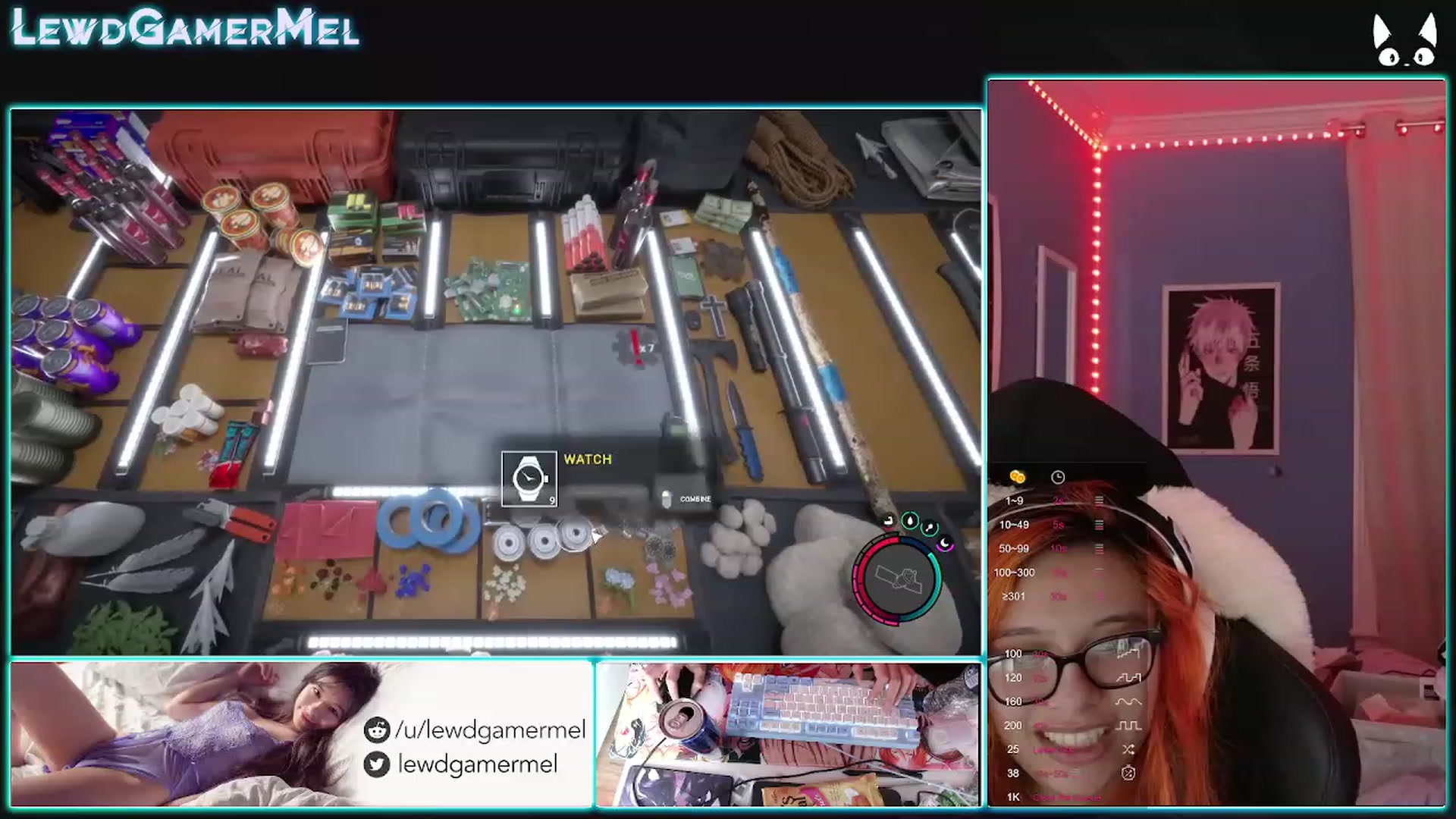 Gallery image thumbnail from lewdgamermel's myfreecams stream on, 02/25/2023, 11:27 image 16 of 20