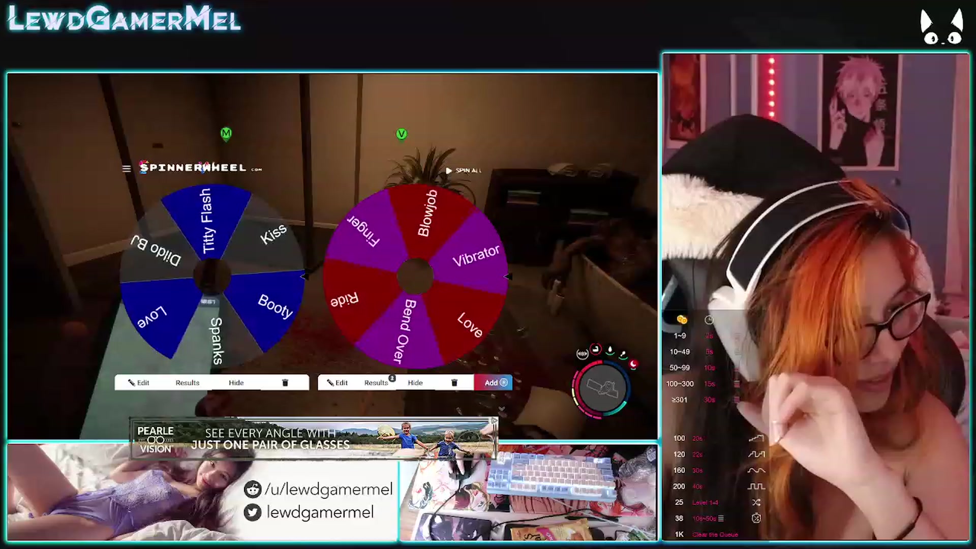 Gallery image thumbnail from lewdgamermel's myfreecams stream on, 02/25/2023, 11:27 image 10 of 20