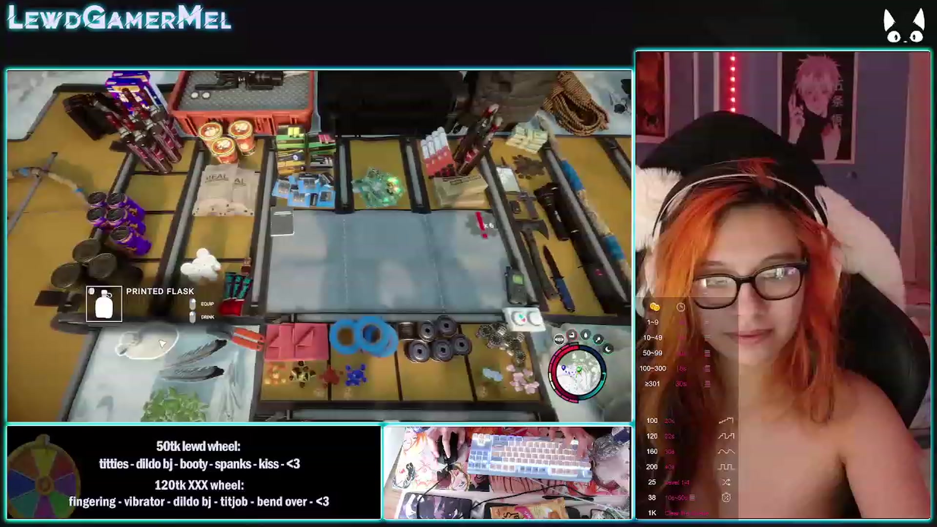 Gallery image thumbnail from lewdgamermel's myfreecams stream on, 02/25/2023, 11:27 image 6 of 20