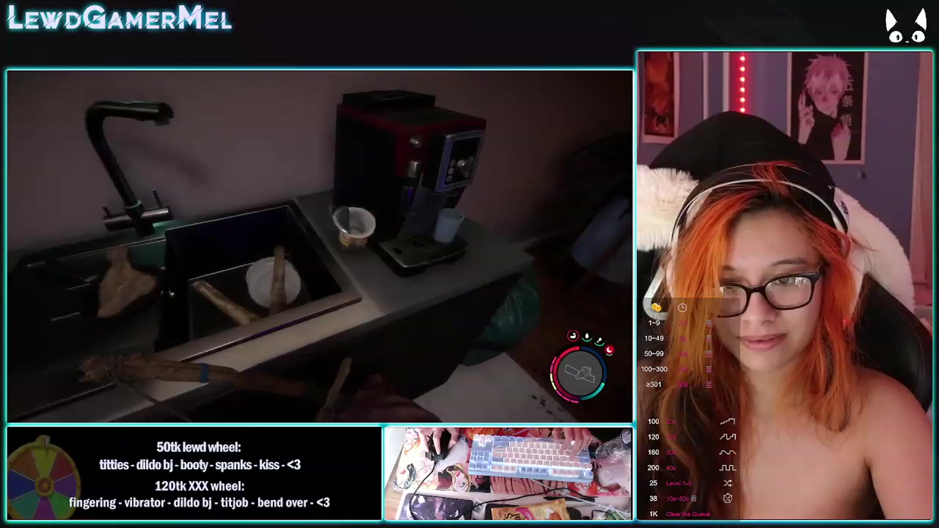Gallery image thumbnail from lewdgamermel's myfreecams stream on, 02/25/2023, 11:27 image 9 of 20