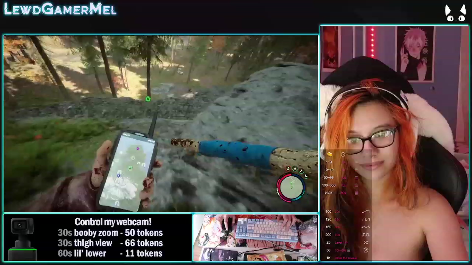 Gallery image thumbnail from lewdgamermel's myfreecams stream on, 02/25/2023, 11:27 image 8 of 20