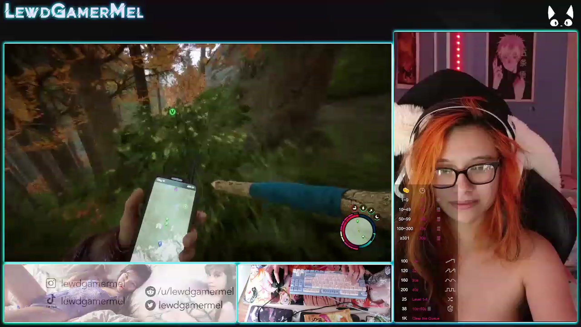 Gallery image thumbnail from lewdgamermel's myfreecams stream on, 02/25/2023, 11:27 image 7 of 20