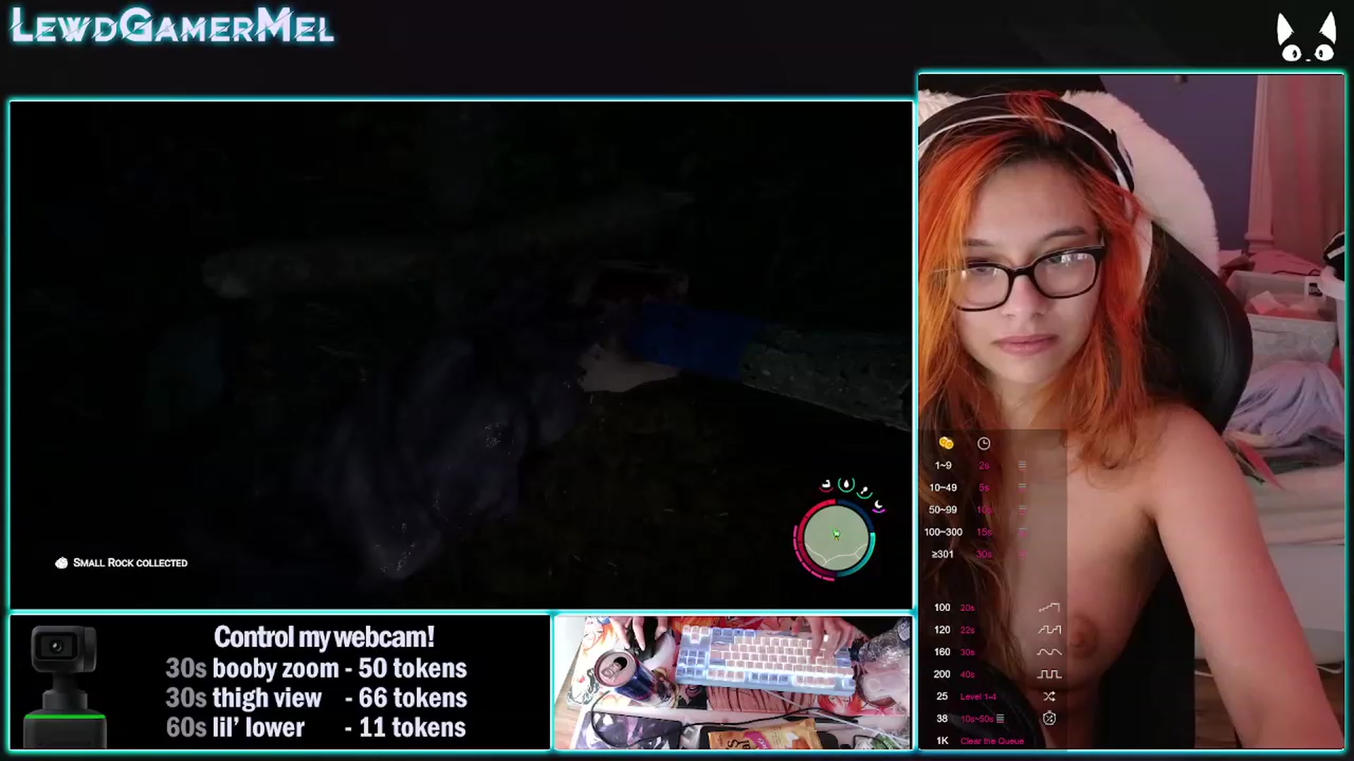 Gallery image thumbnail from lewdgamermel's myfreecams stream on, 02/25/2023, 11:27 image 20 of 20