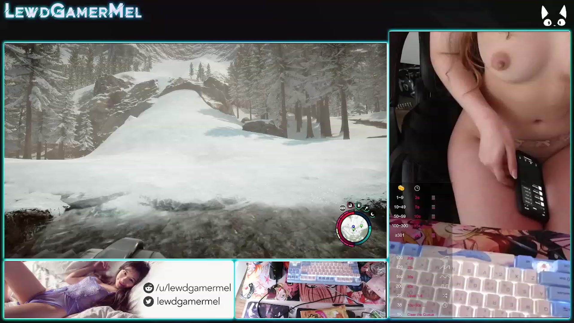 Gallery image thumbnail from lewdgamermel's myfreecams stream on, 02/25/2023, 11:27 image 2 of 20
