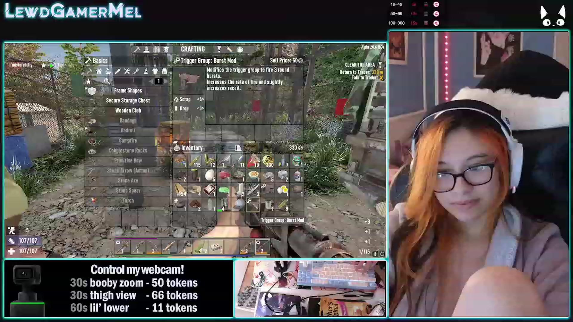 Gallery image thumbnail from lewdgamermel's myfreecams stream on, 02/27/2023, 09:56 image 6 of 20