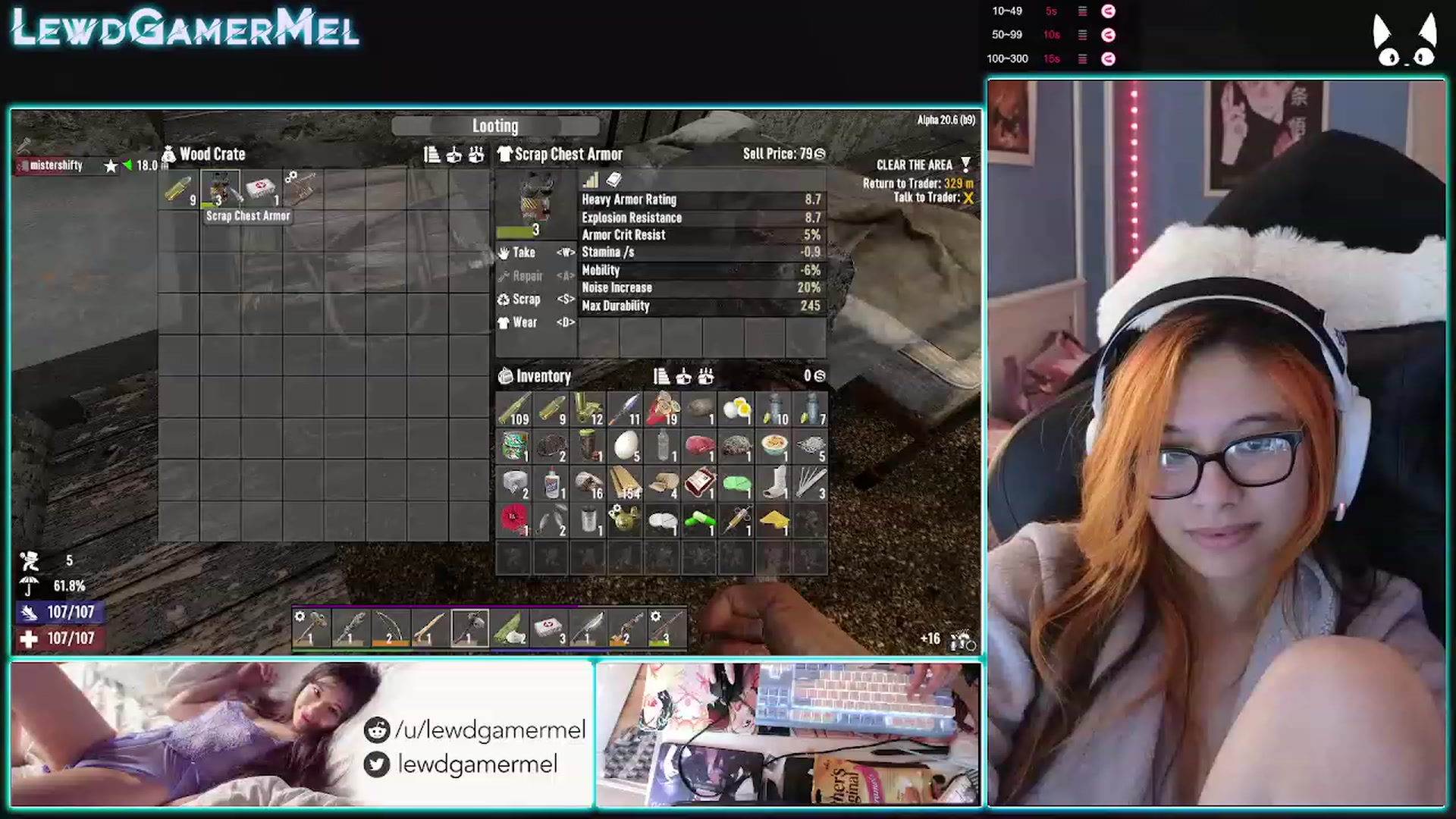 Gallery image thumbnail from lewdgamermel's myfreecams stream on, 02/27/2023, 09:56 image 14 of 20