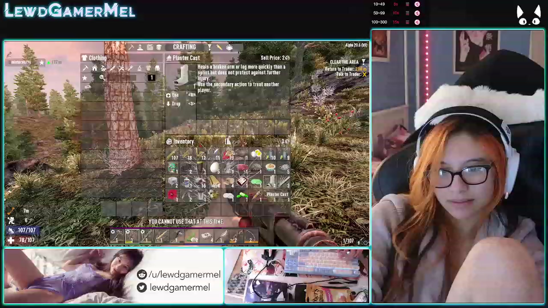 Gallery image thumbnail from lewdgamermel's myfreecams stream on, 02/27/2023, 09:56 image 16 of 20